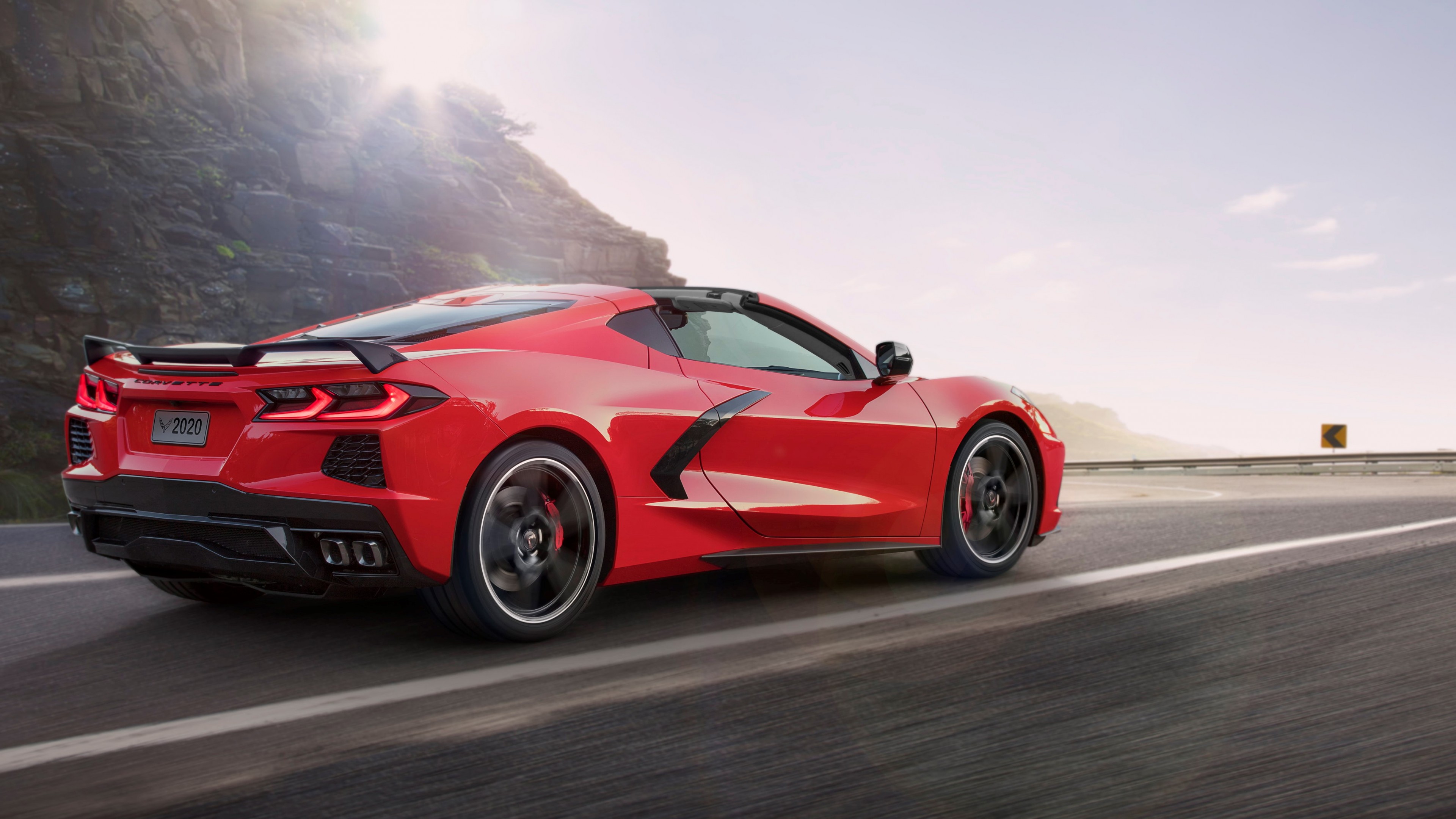Chevrolet Corvette Stingray Z51, 2020 cars, luxury cars, 4K, HD Wallpaper