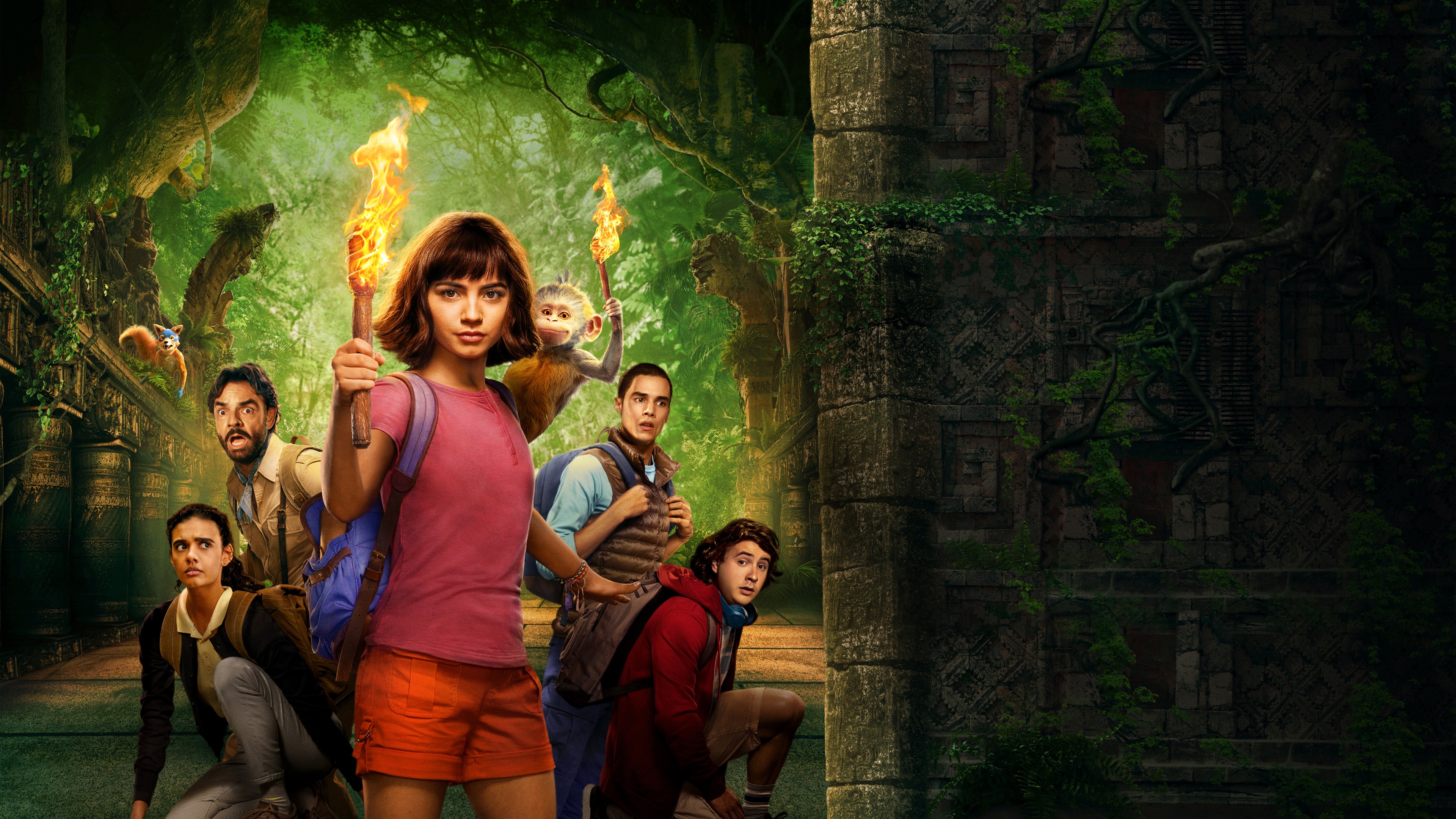 Dora And The Lost City Of Gold, poster, 4K, HD Wallpaper