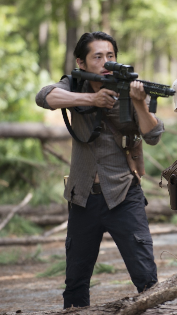 TV Show The Walking Dead, Glenn Rhee, Steven Yeun, 750x1334, Phone HD Wallpaper