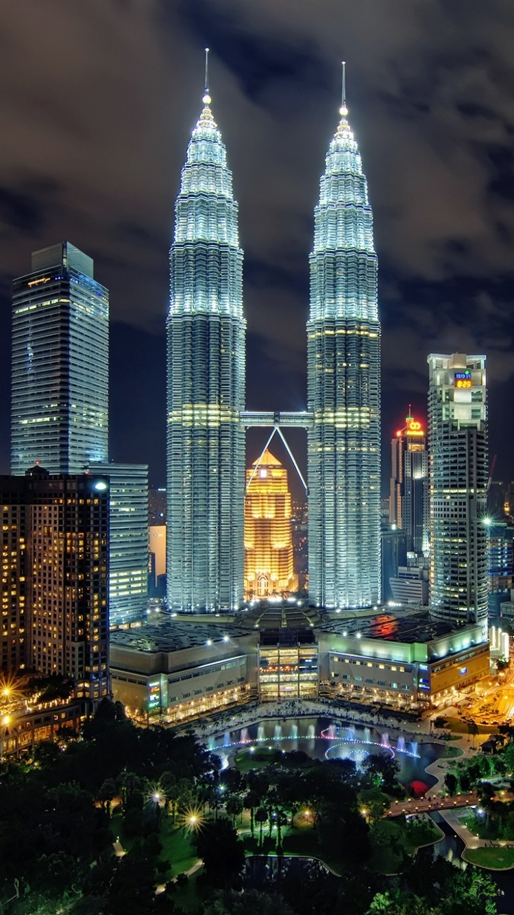 Man Made Kuala Lumpur, 750x1334, Phone HD Wallpaper