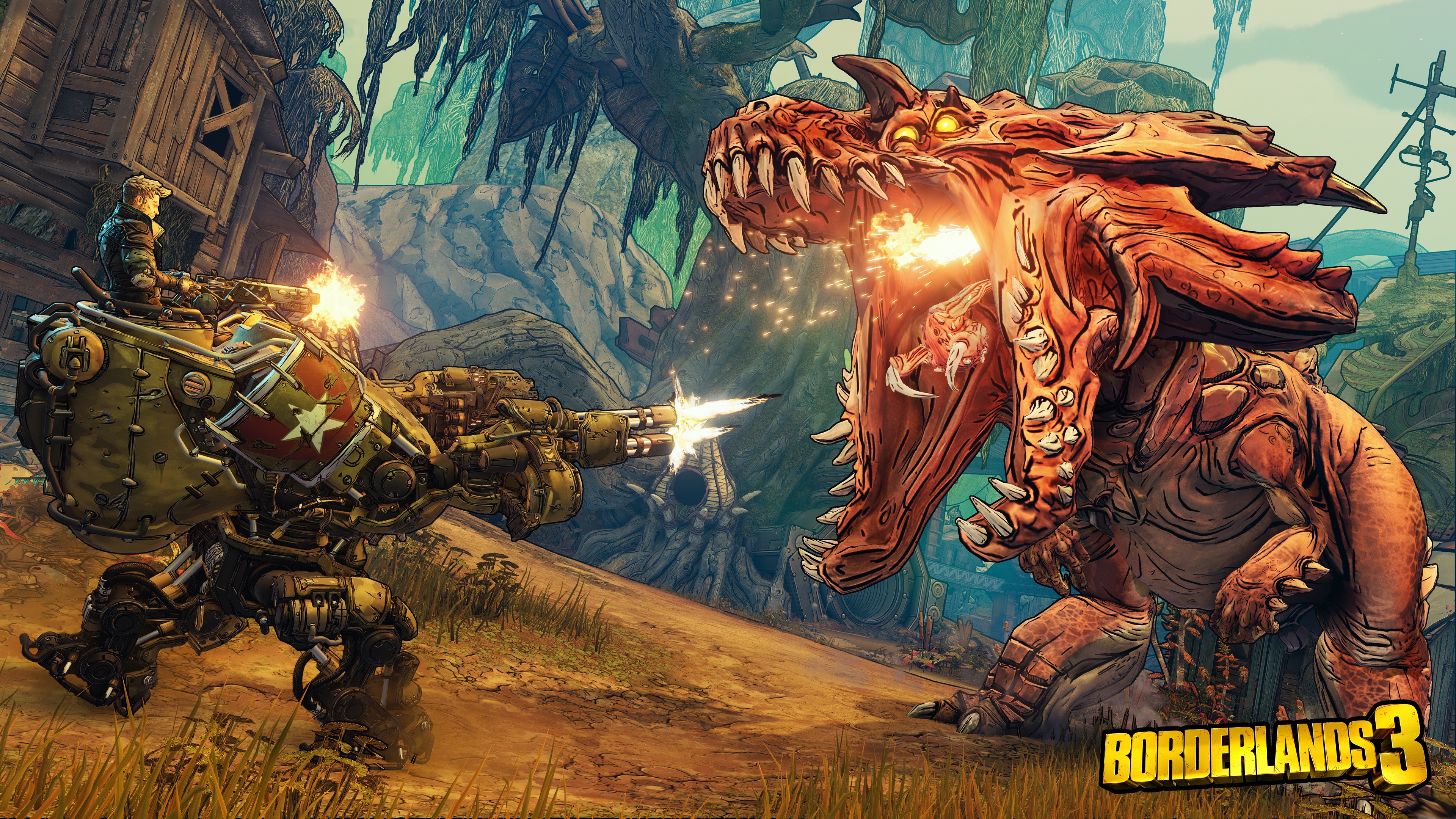 Borderlands 3, E3 2019, artwork, 4K, HD Wallpaper