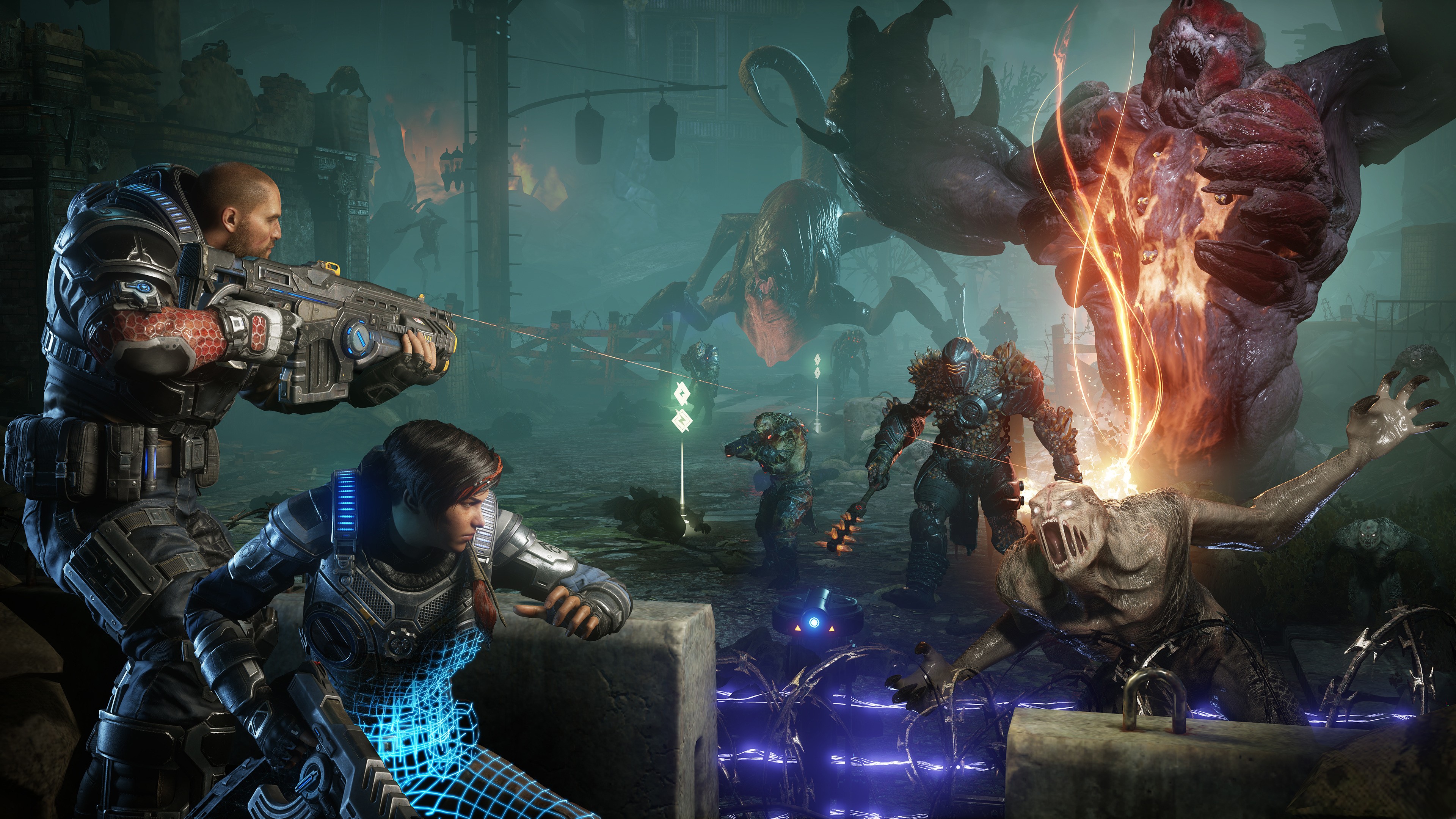 Gears 5, E3 2019, screenshot, 4K, HD Wallpaper