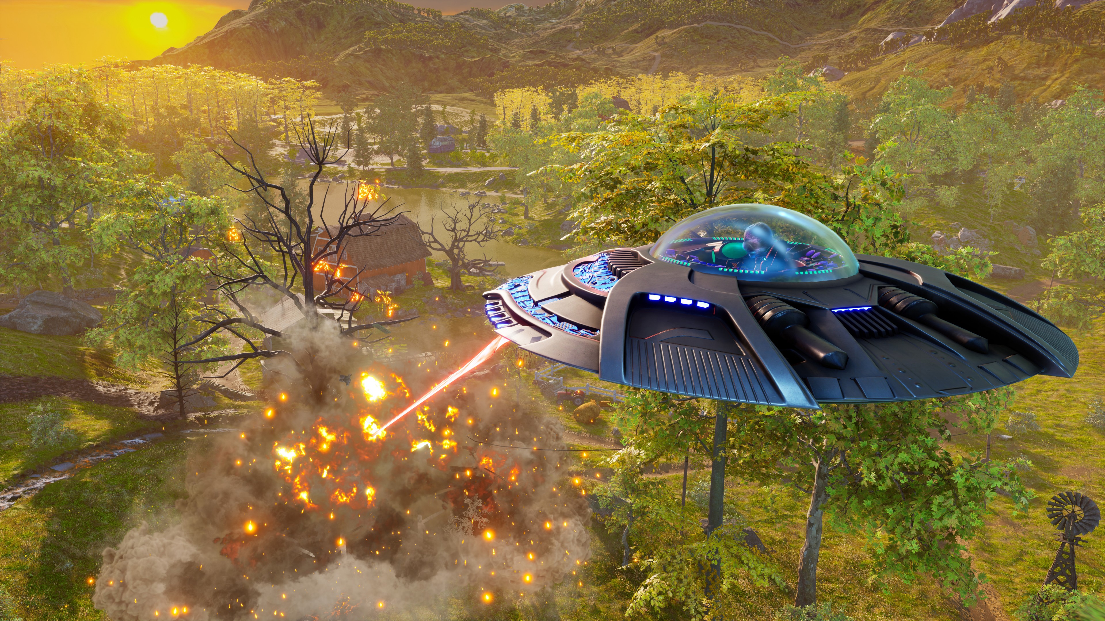 Destroy All Humans!, E3 2019, screenshot, 4K, HD Wallpaper