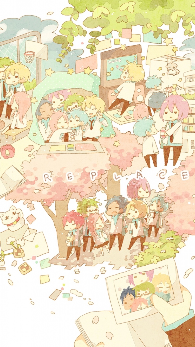 Anime Kurokos Basketball, 750x1334, Phone HD Wallpaper