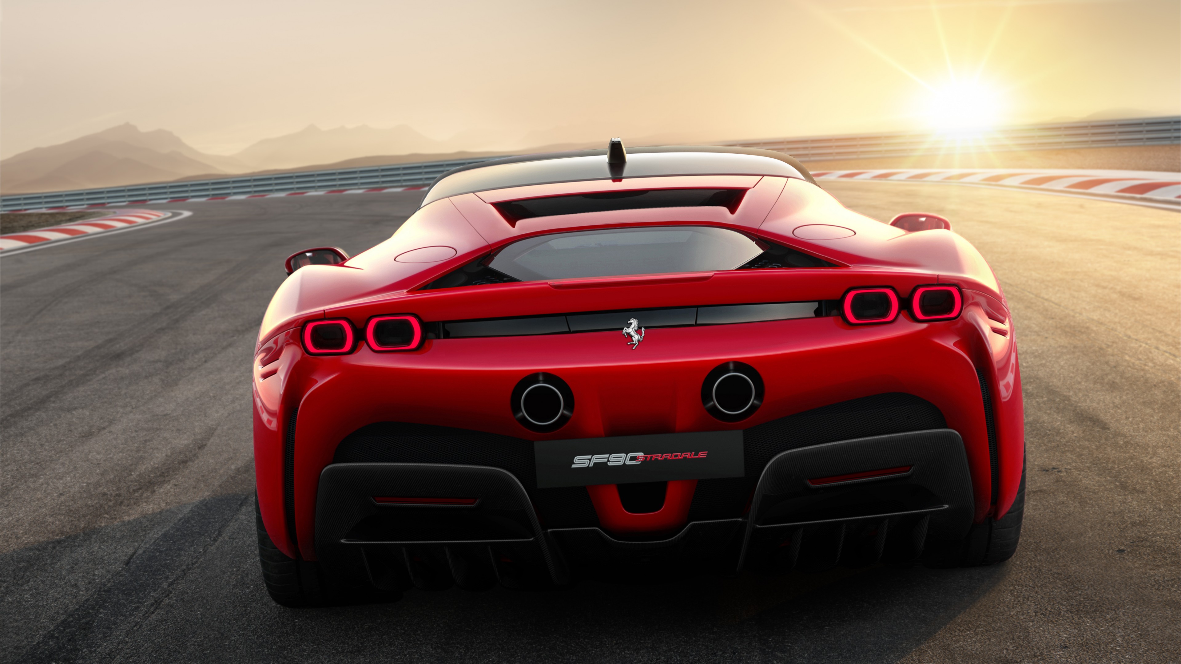 Ferrari SF90 Stradale, 2019 Cars, supercar, 4K, HD Wallpaper