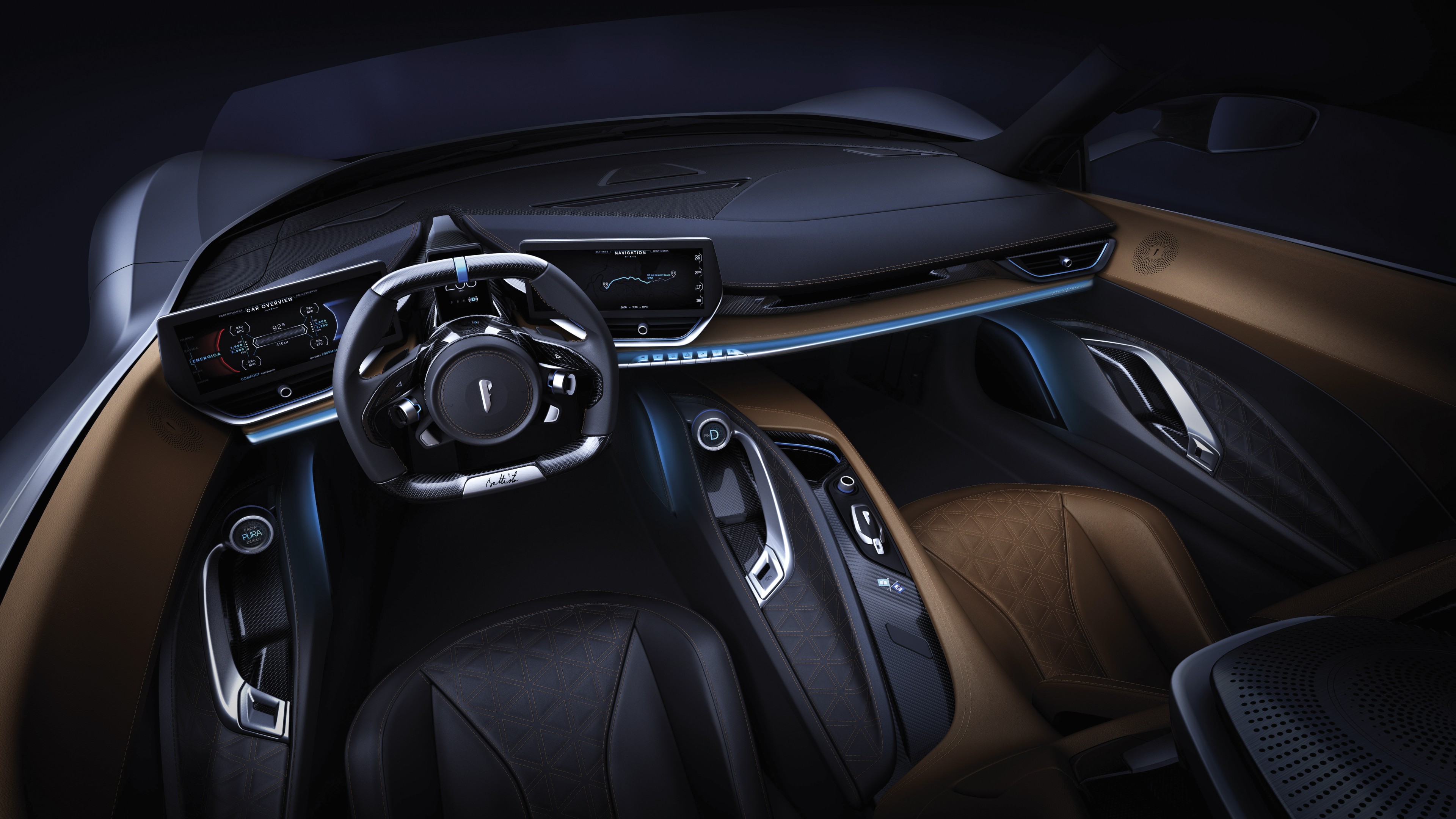 Pininfarina Battista, supercar, Geneva Motor Show 2019, 4K, HD Wallpaper