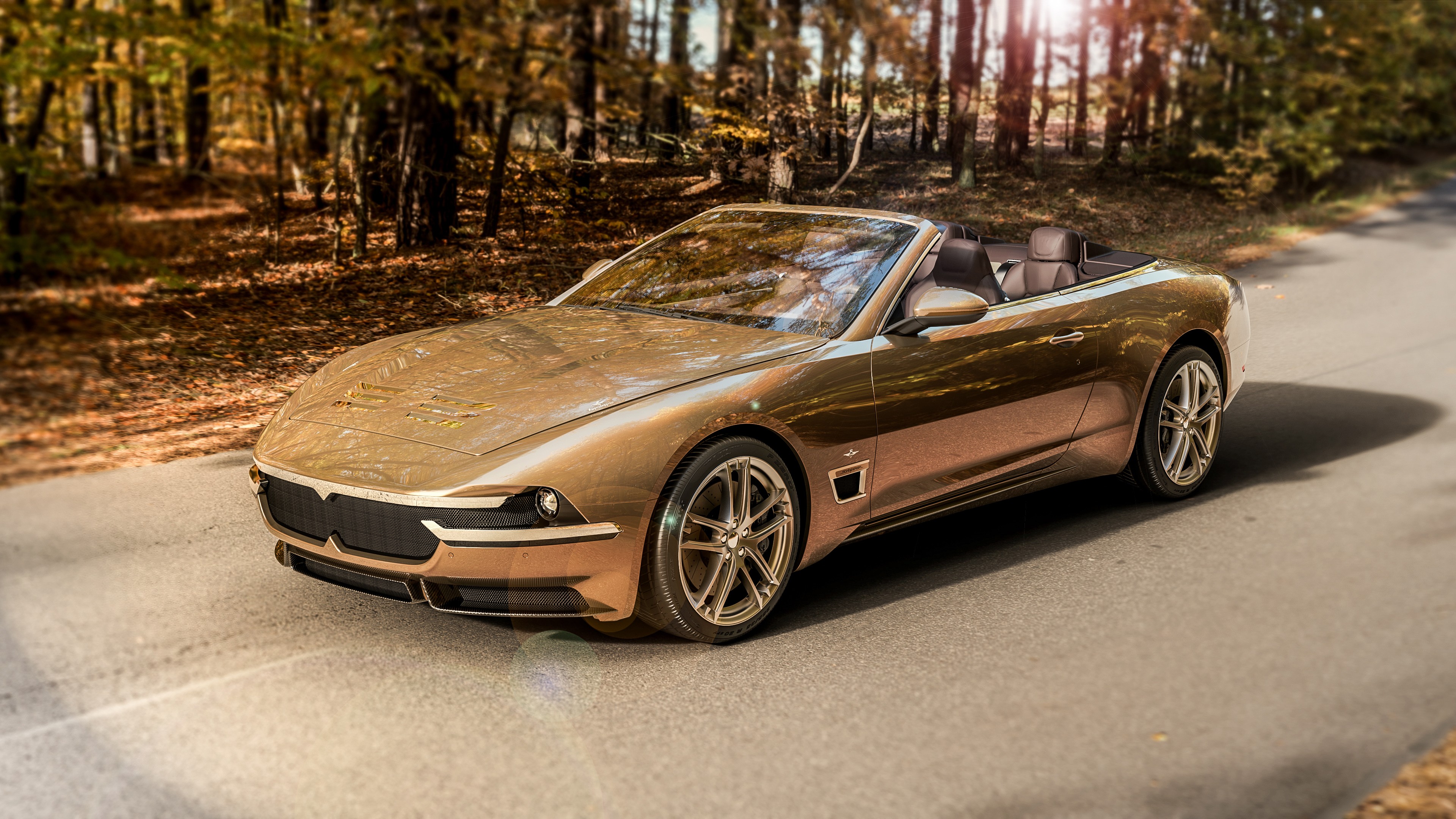 Touring Sciàdipersia Cabriolet, Geneva Motor Show 2019, 4K, HD Wallpaper