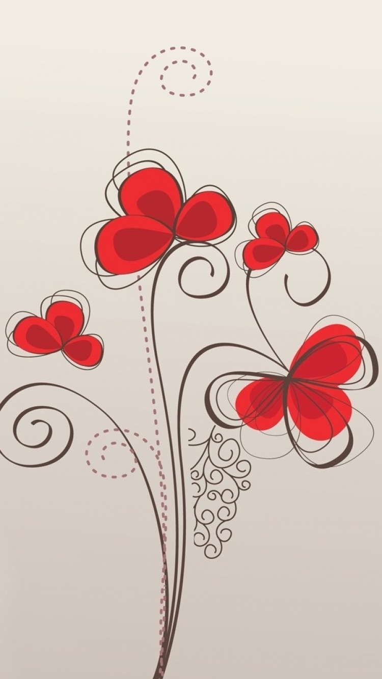 Artistic Flower, 750x1334, Phone HD Wallpaper