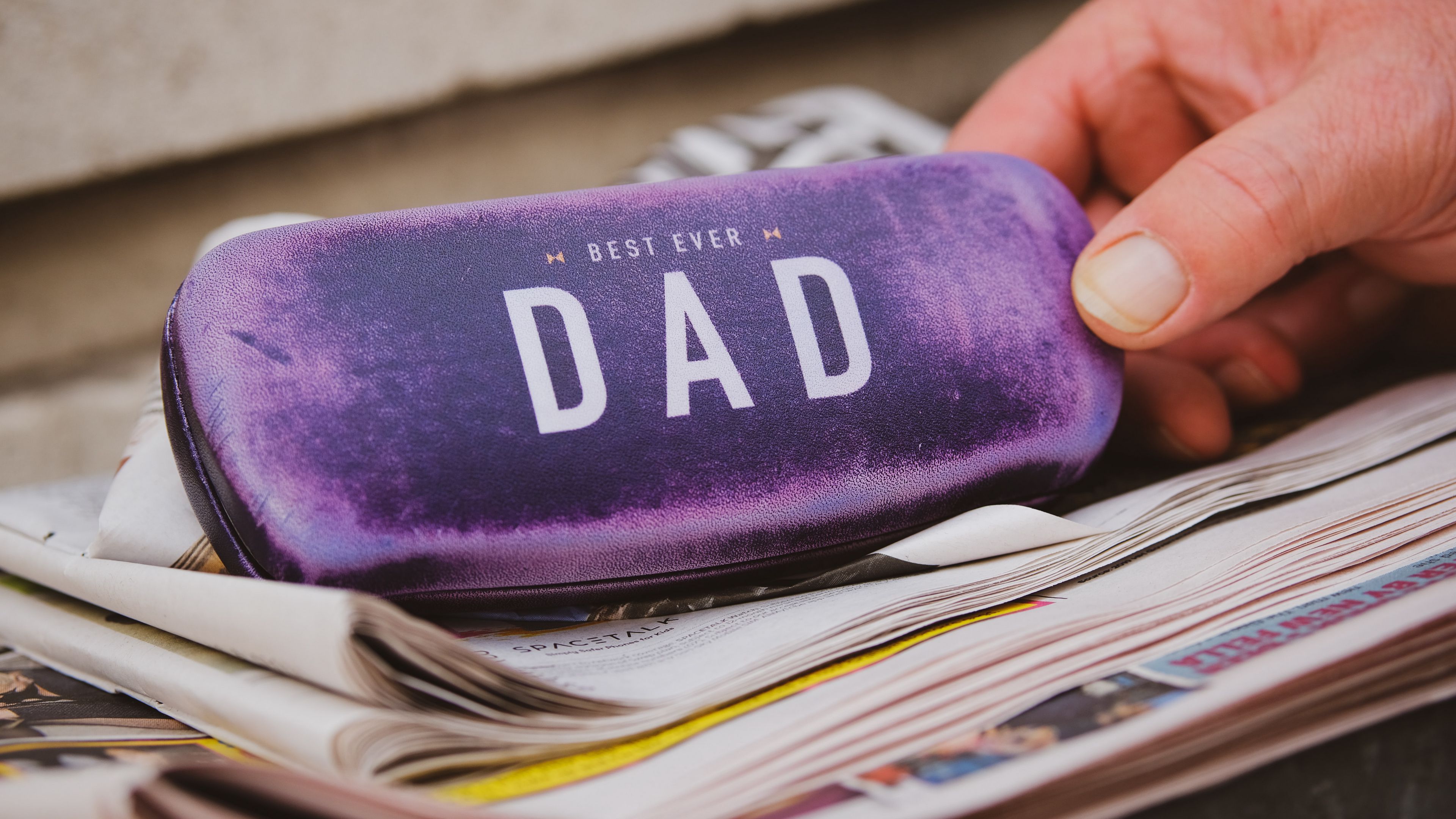 dad, words, inscription, case, 4k, HD Wallpaper