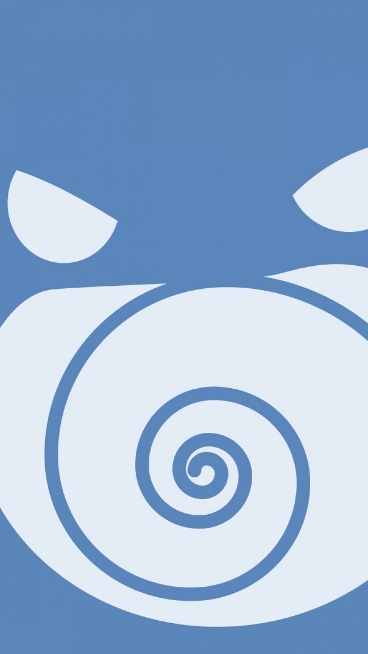 Video Game Pokémon, Minimalist, Poliwhirl (Pokémon), 750x1334, Phone HD Wallpaper