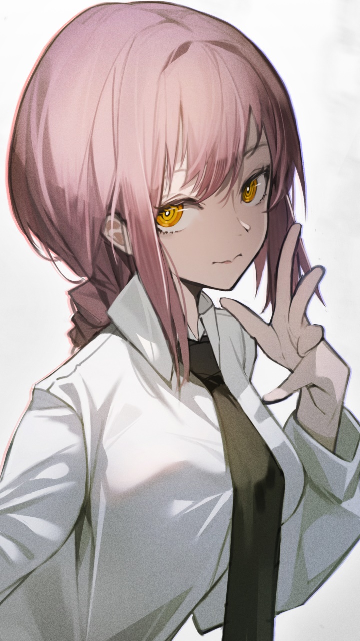 Anime Chainsaw Man, Makima (Chainsaw Man), 720x1280, Phone HD Wallpaper