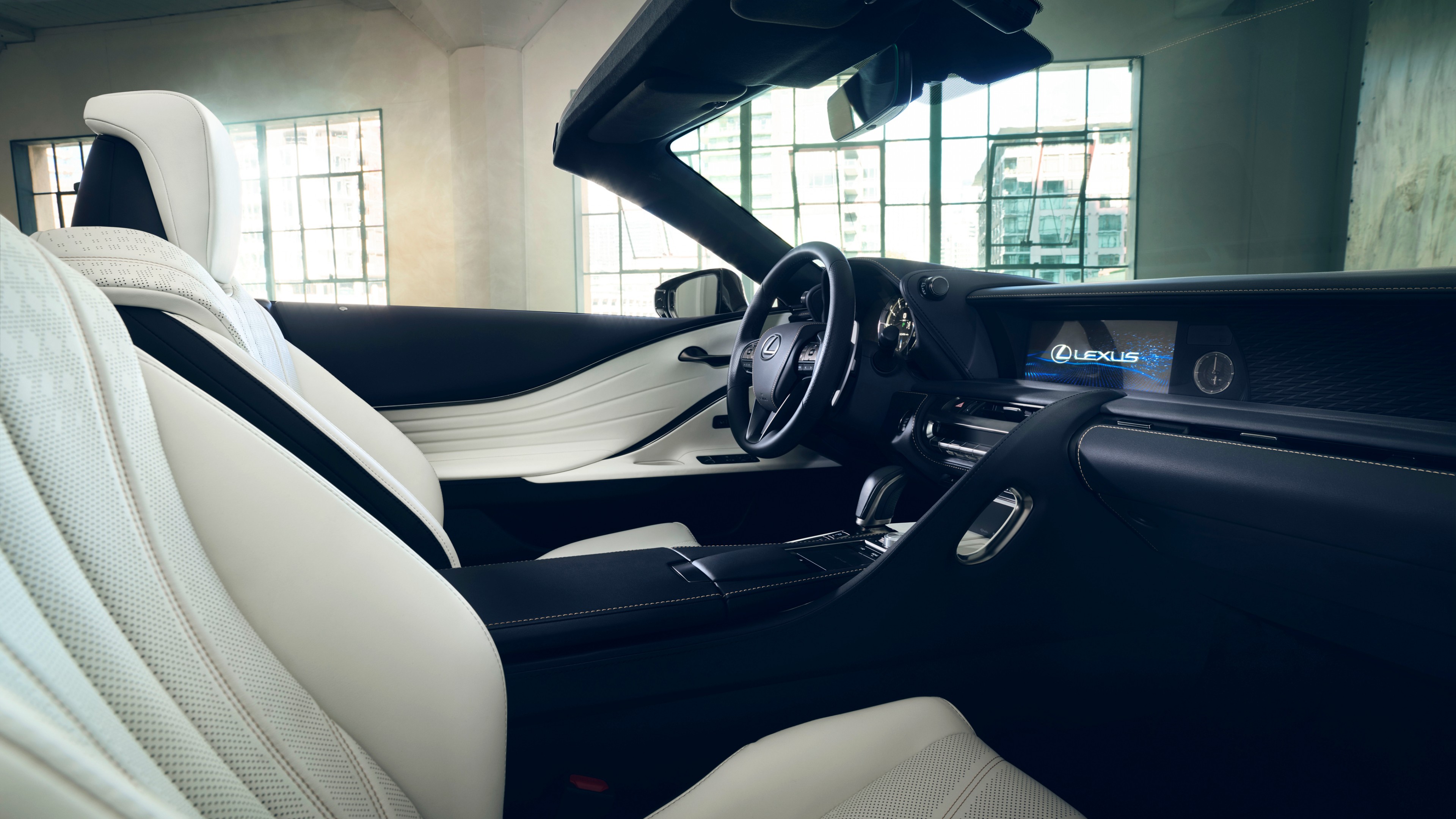 Lexus LC Convertible, 2019 Detroit Auto Show, 2020 Cars, 4K, HD Wallpaper
