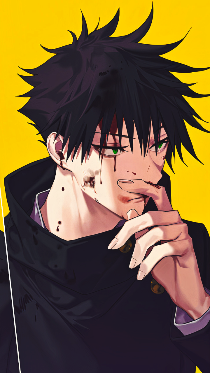 Anime Jujutsu Kaisen, Megumi Fushiguro, 720x1280, Phone HD Wallpaper
