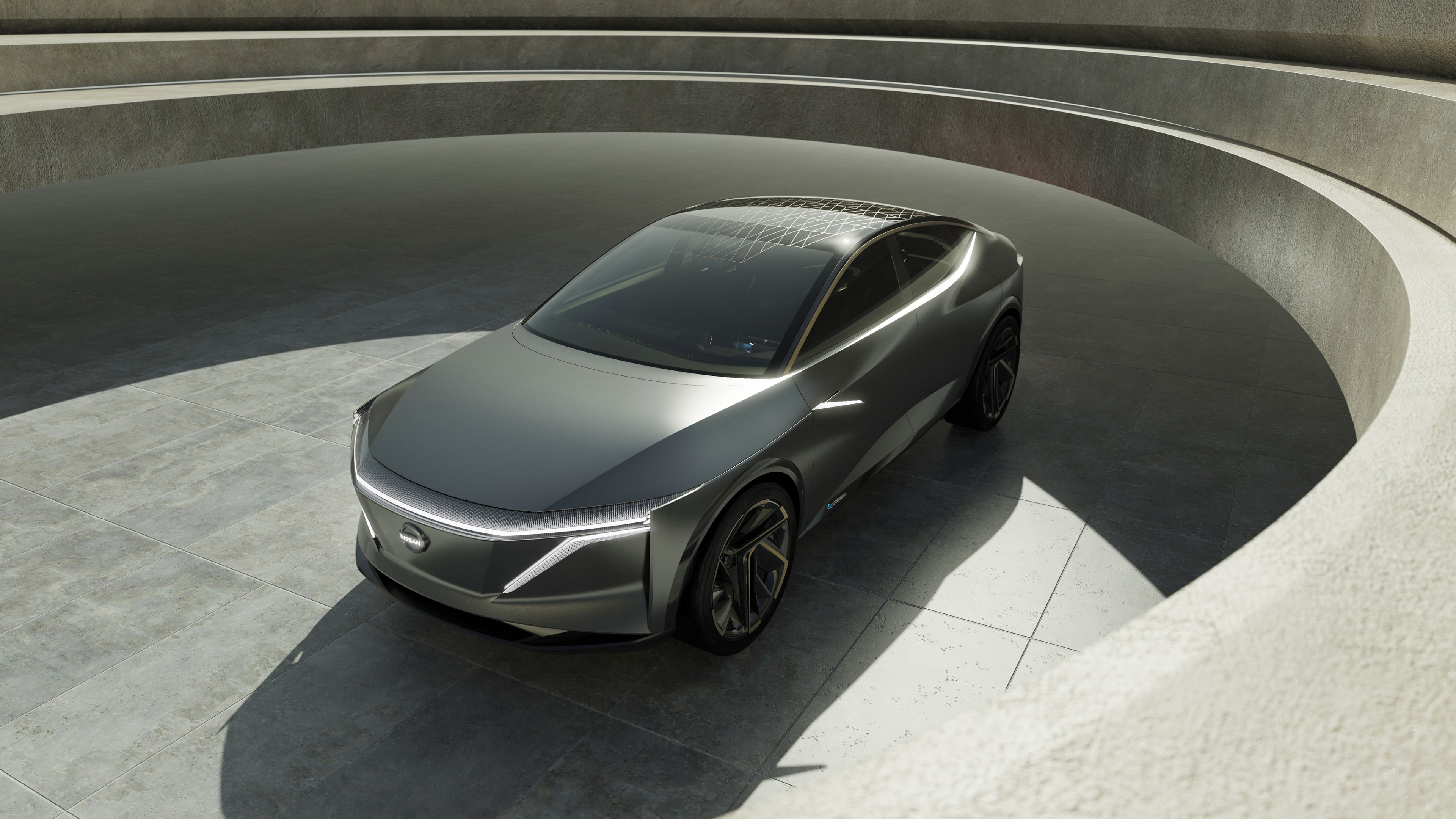 Nissan IMs, electric cars, 2019 Detroit Auto Show, 4K, HD Wallpaper
