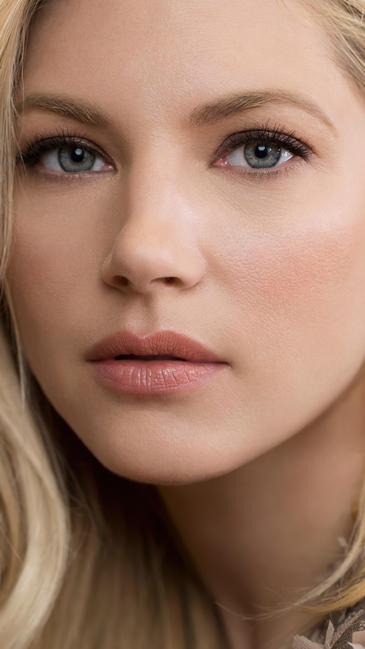 Celebrity Katheryn Winnick, Actress, Blonde, Face, 720x1280, Phone HD Wallpaper