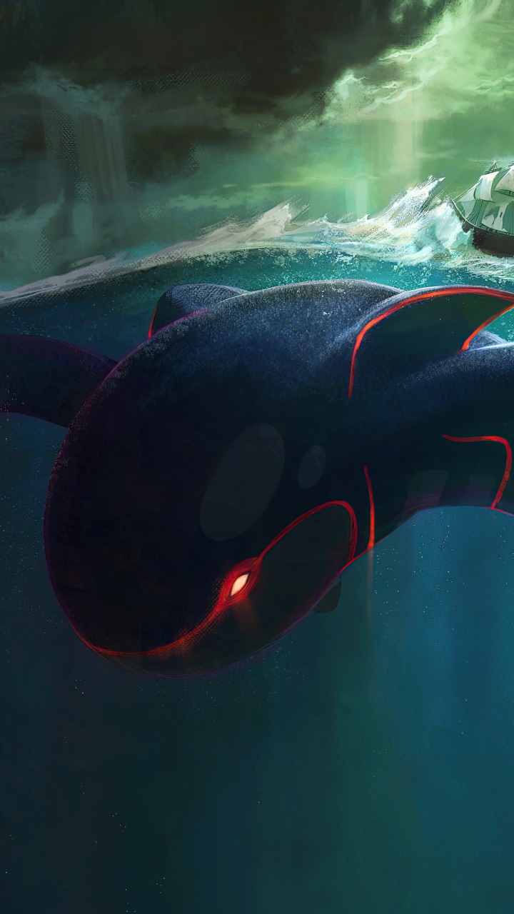 Anime Pokémon, Kyogre (Pokémon), 720x1280, Phone HD Wallpaper