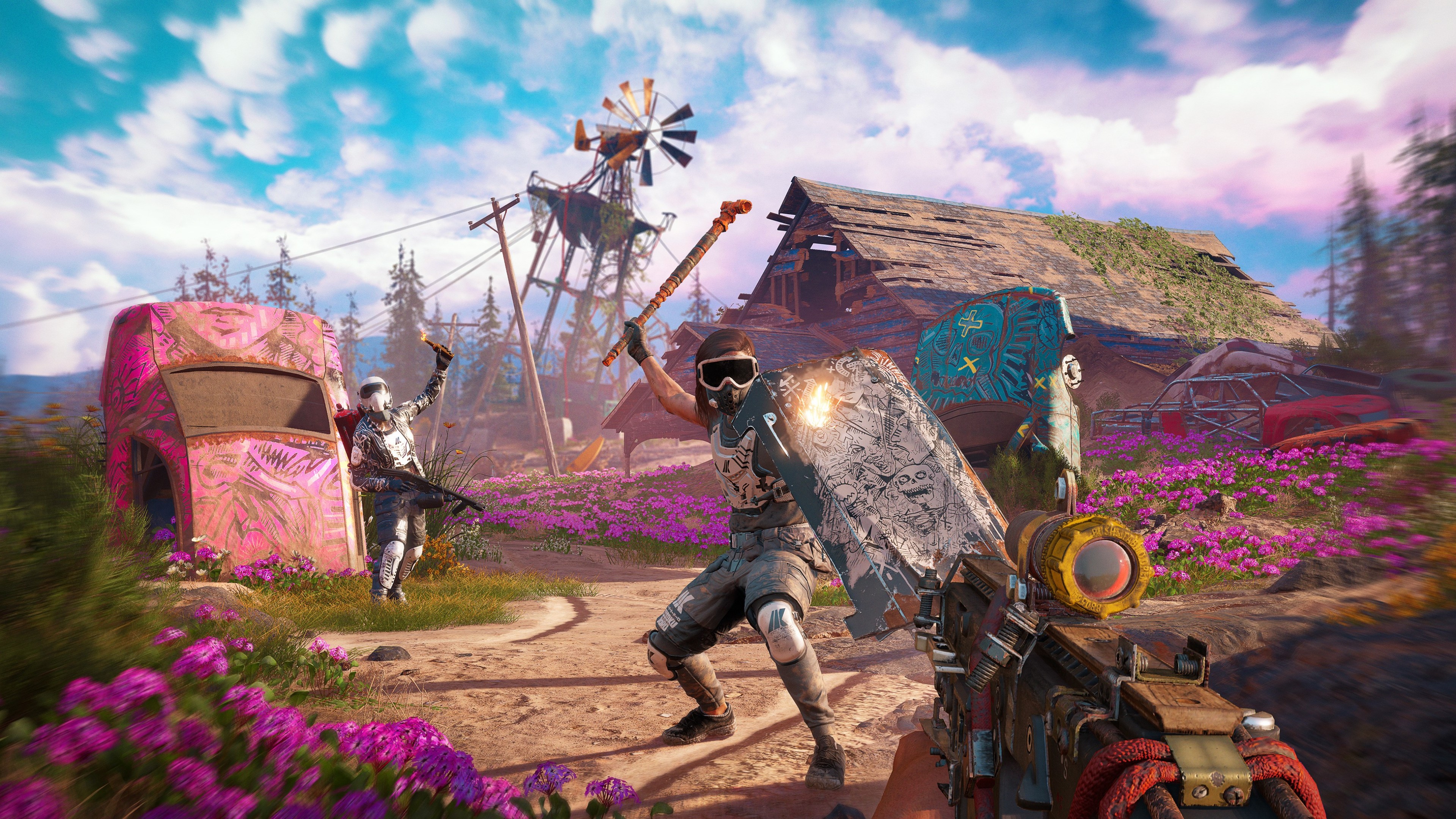 Far Cry New Dawn, screenshot, 4K, HD Wallpaper