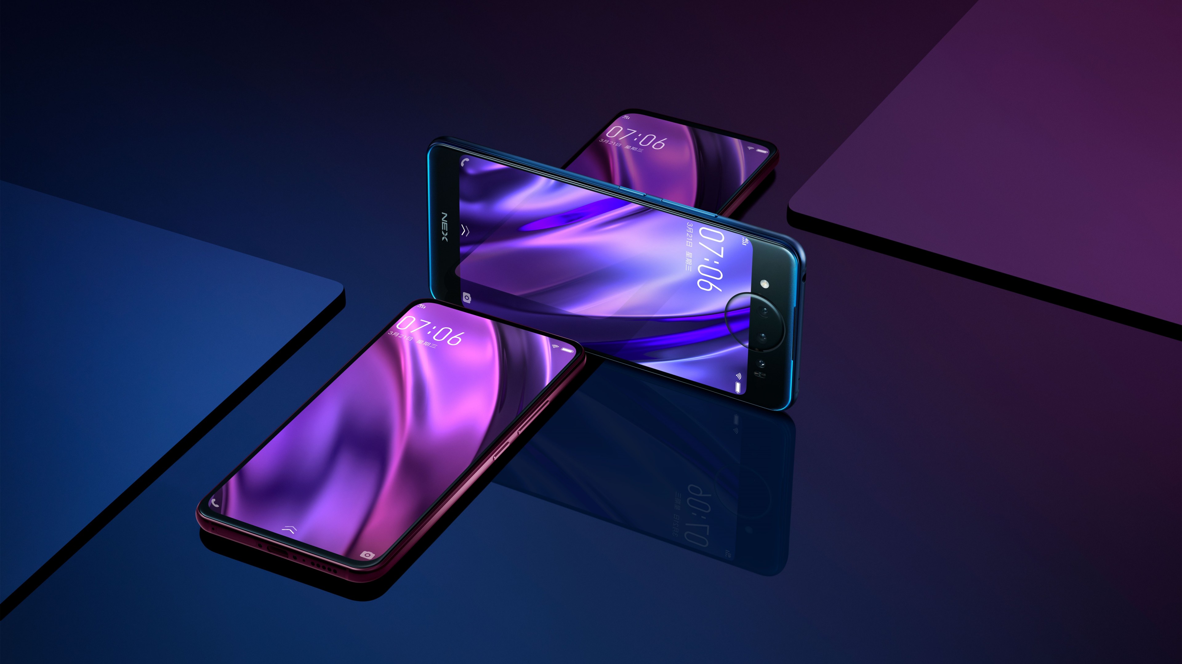 Vivo NEX Dual Display Edition, 4K, HD Wallpaper