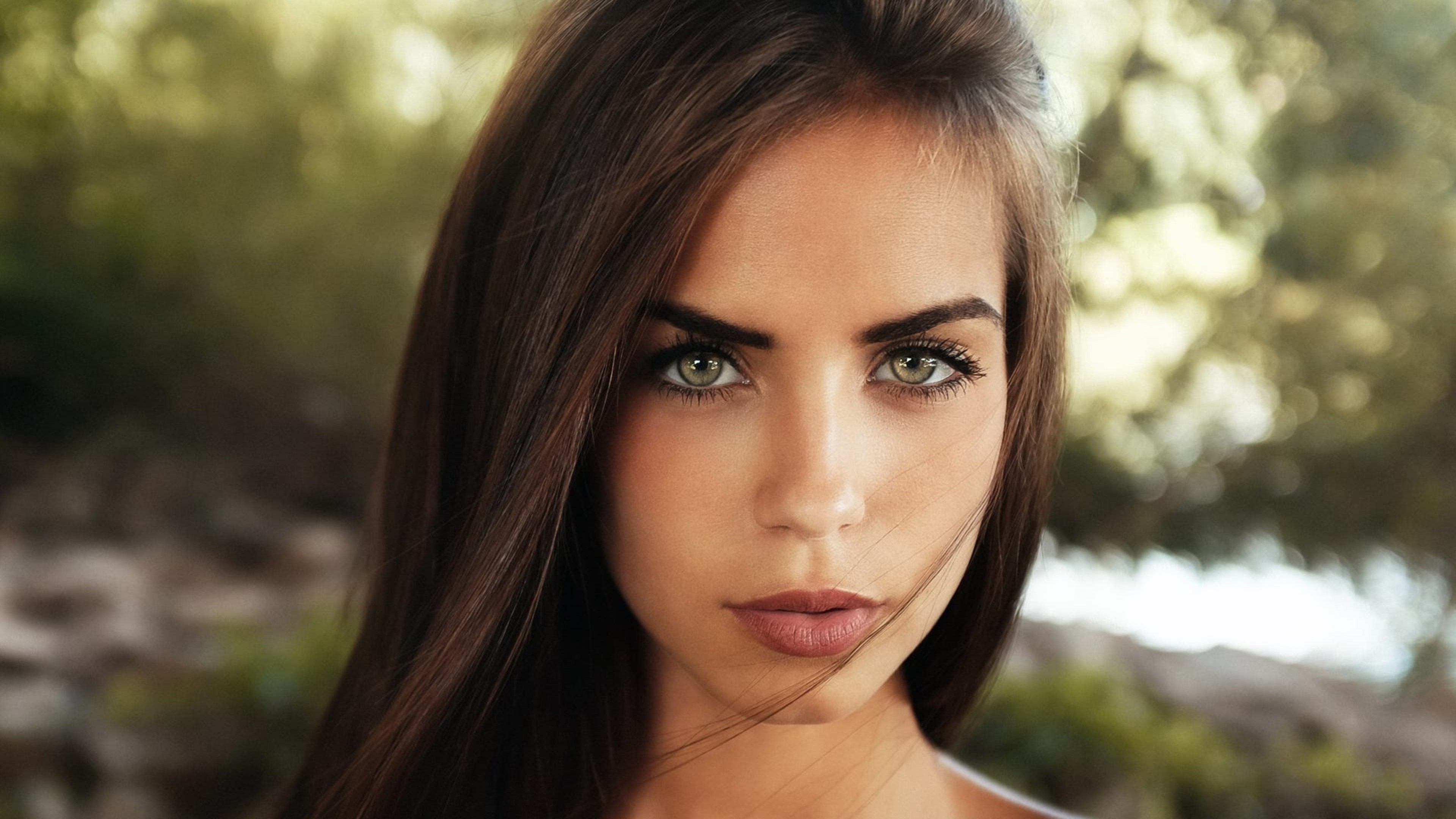 Marlen Alvarez, portrait, 4k, HD Wallpaper