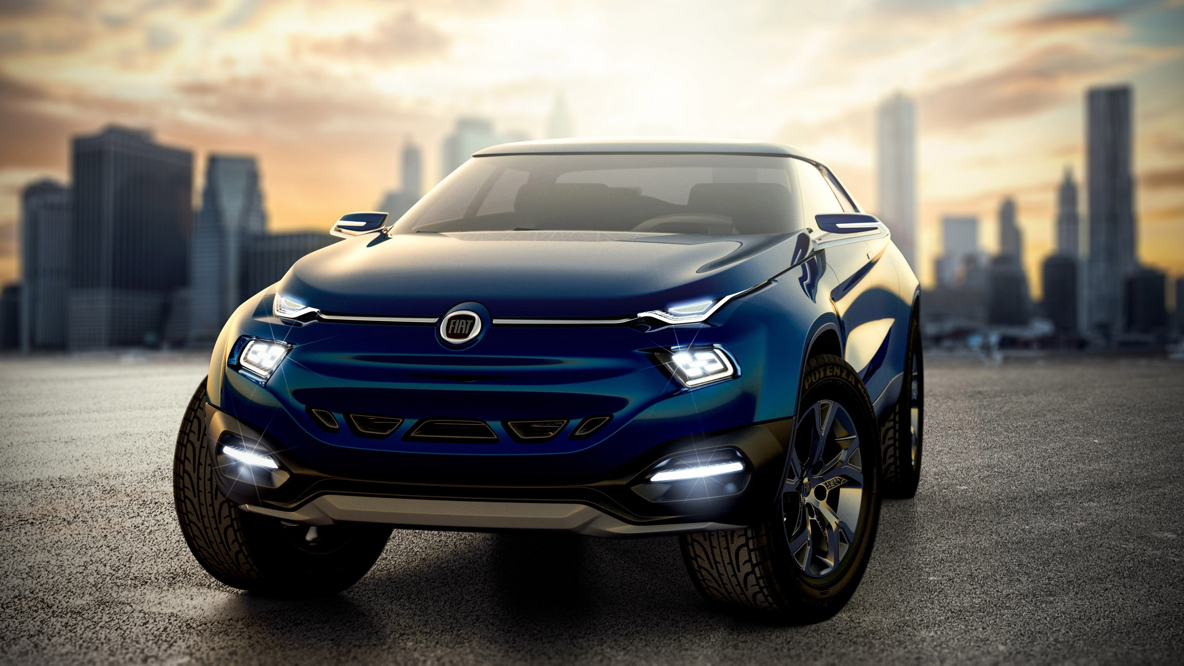 Fiat Toro Fastback, SUV, 4K, HD Wallpaper