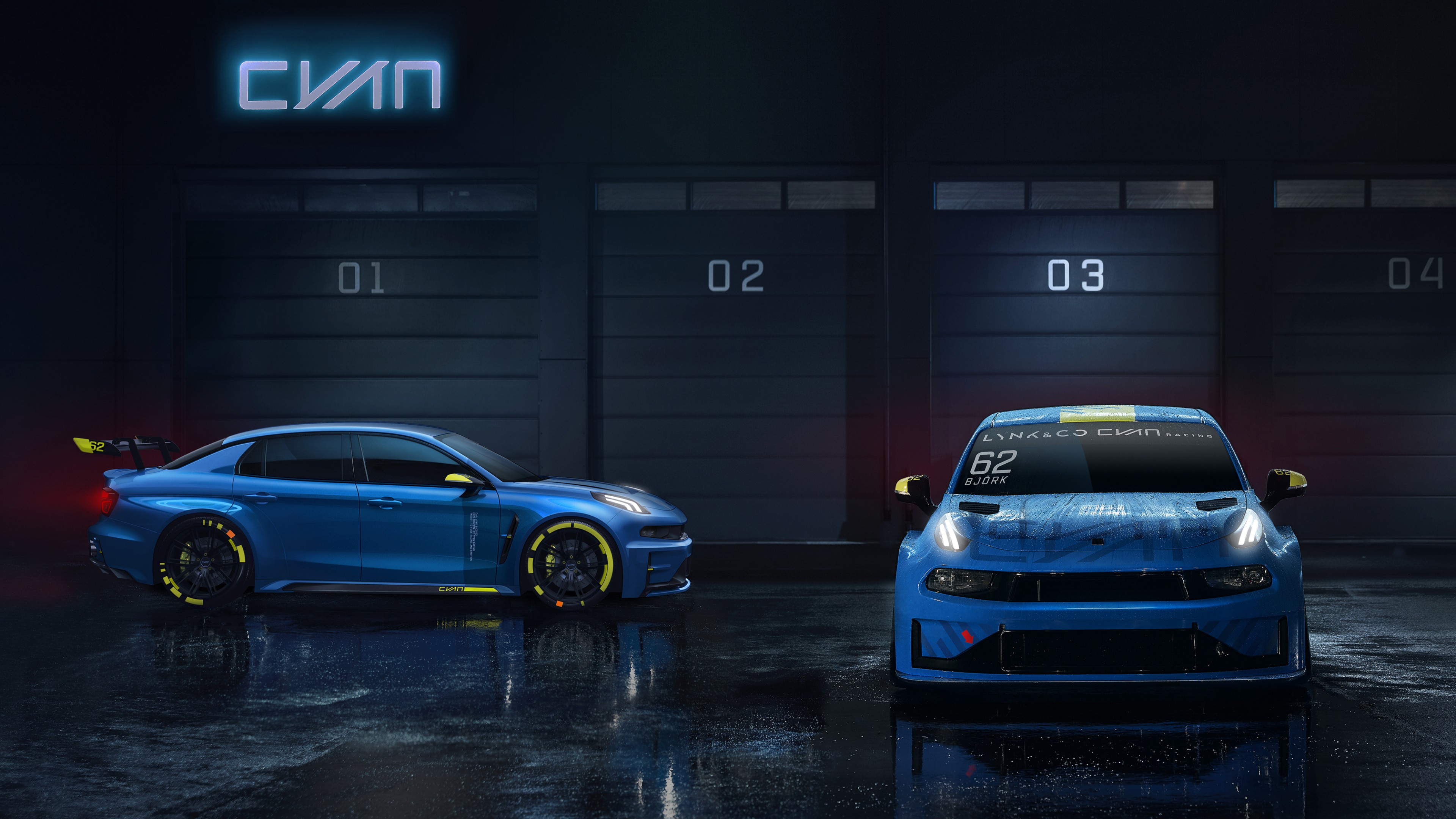 Lynk & Co 03 Cyan, 2019 Cars, 4K, HD Wallpaper