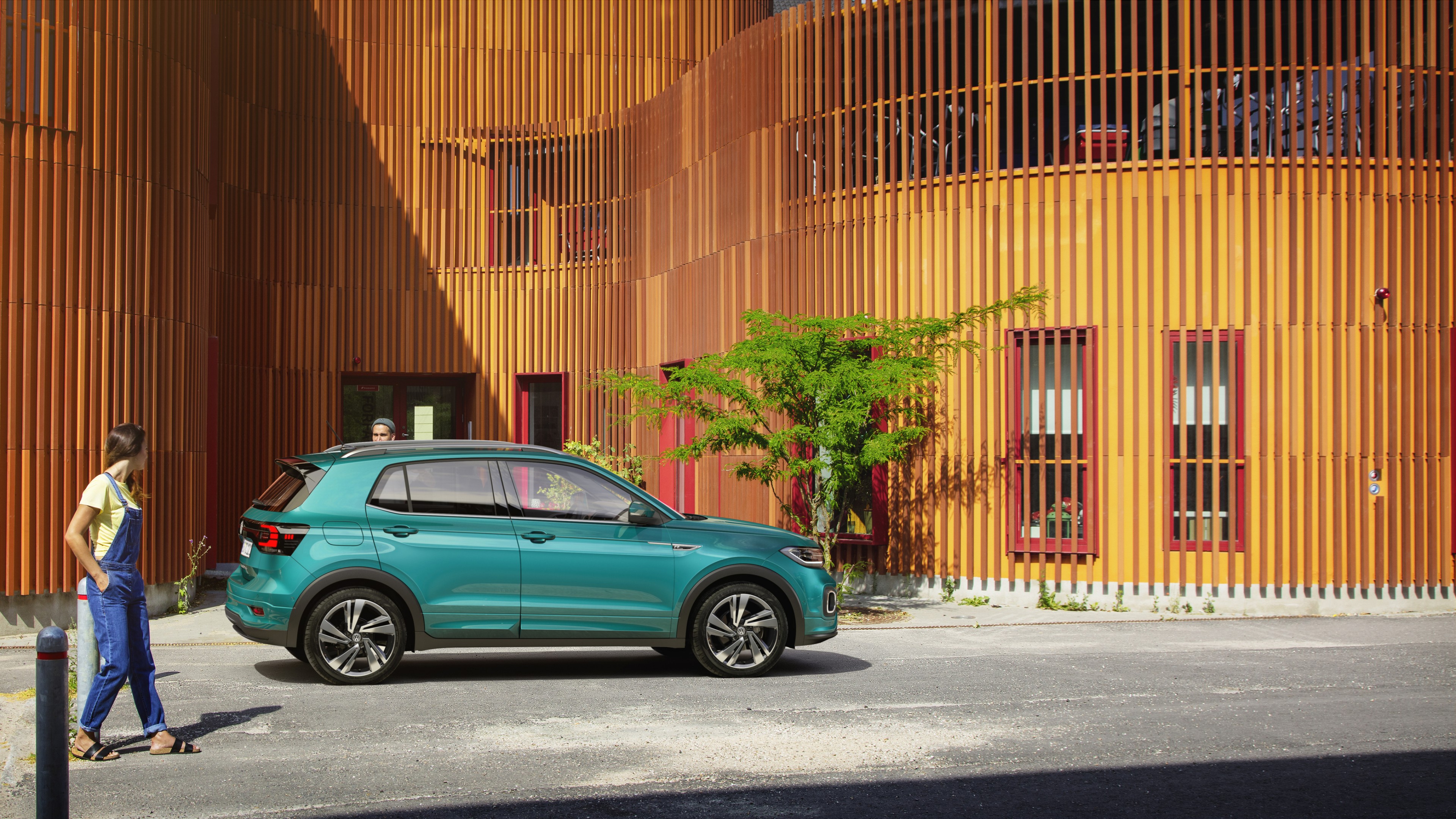 Volkswagen T-Cross, SUV, 2019 Cars, 4K, HD Wallpaper