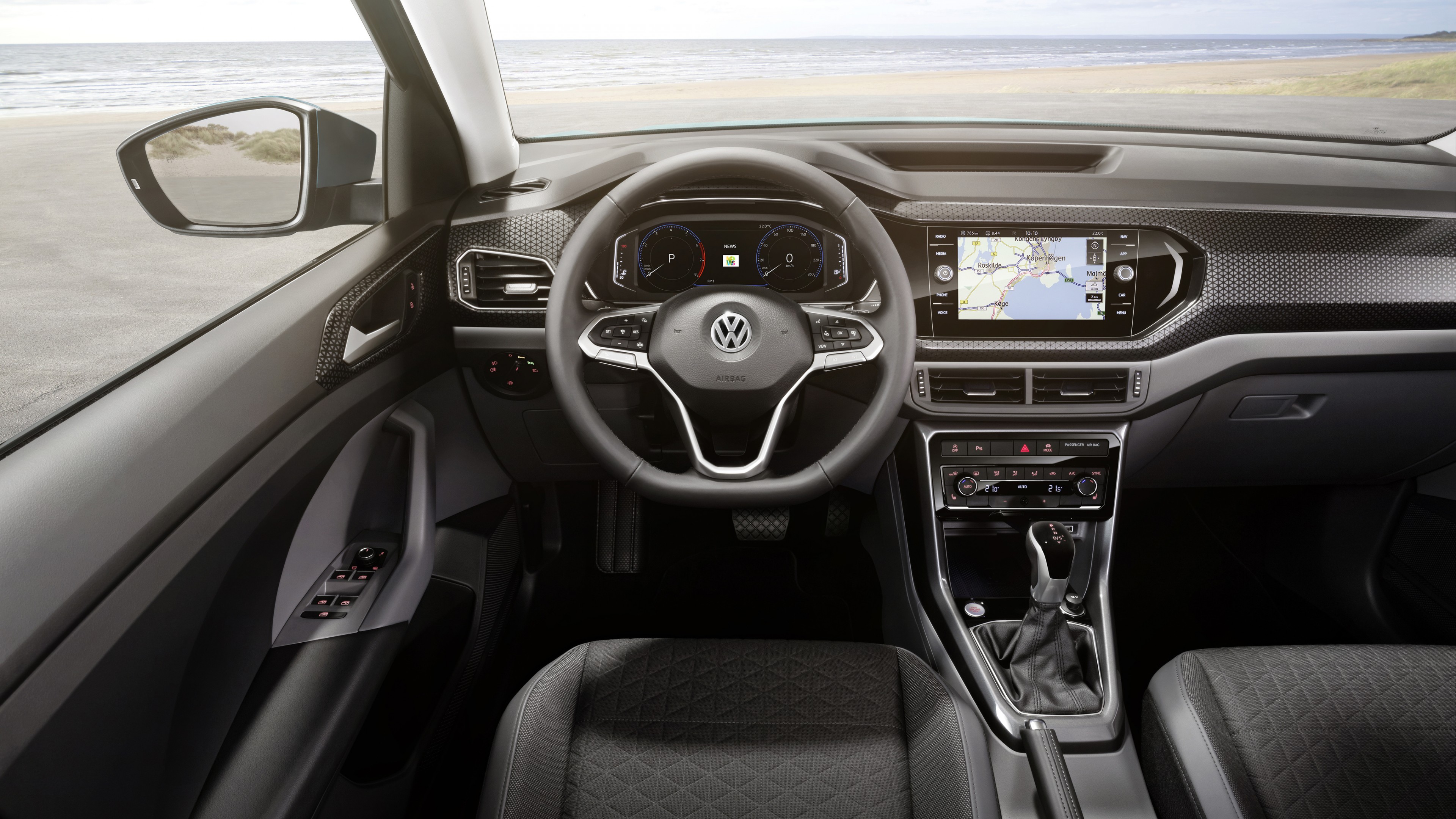 Volkswagen T-Cross, SUV, 2019 Cars, 4K, HD Wallpaper