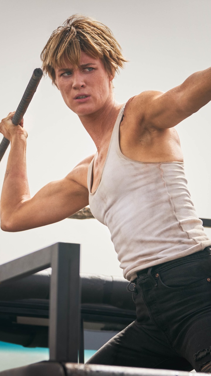 Movie Terminator: Dark Fate, Mackenzie Davis, Grace (Terminator), 720x1280, Phone HD Wallpaper