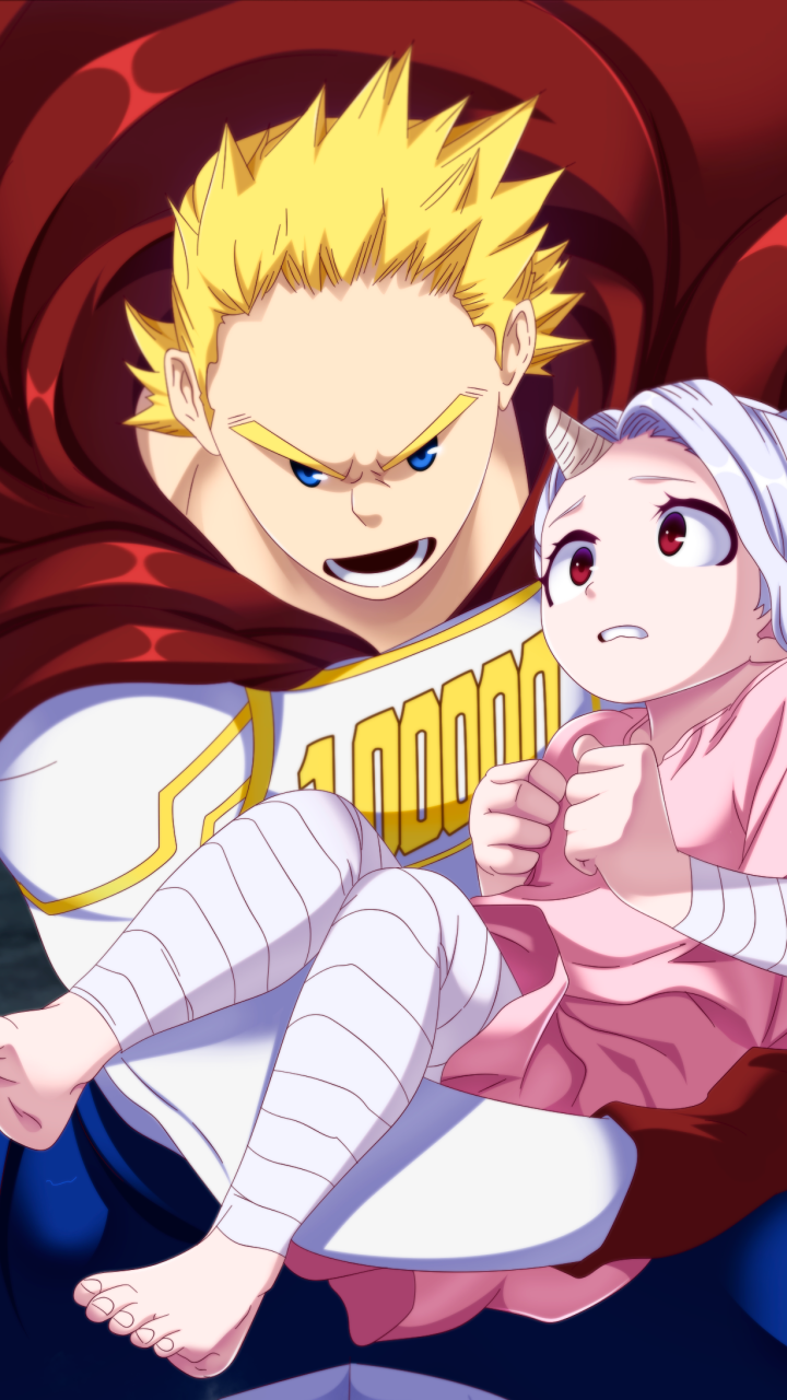 Anime My Hero Academia, Mirio Togata, Eri (My Hero Academia), 720x1280, Phone HD Wallpaper
