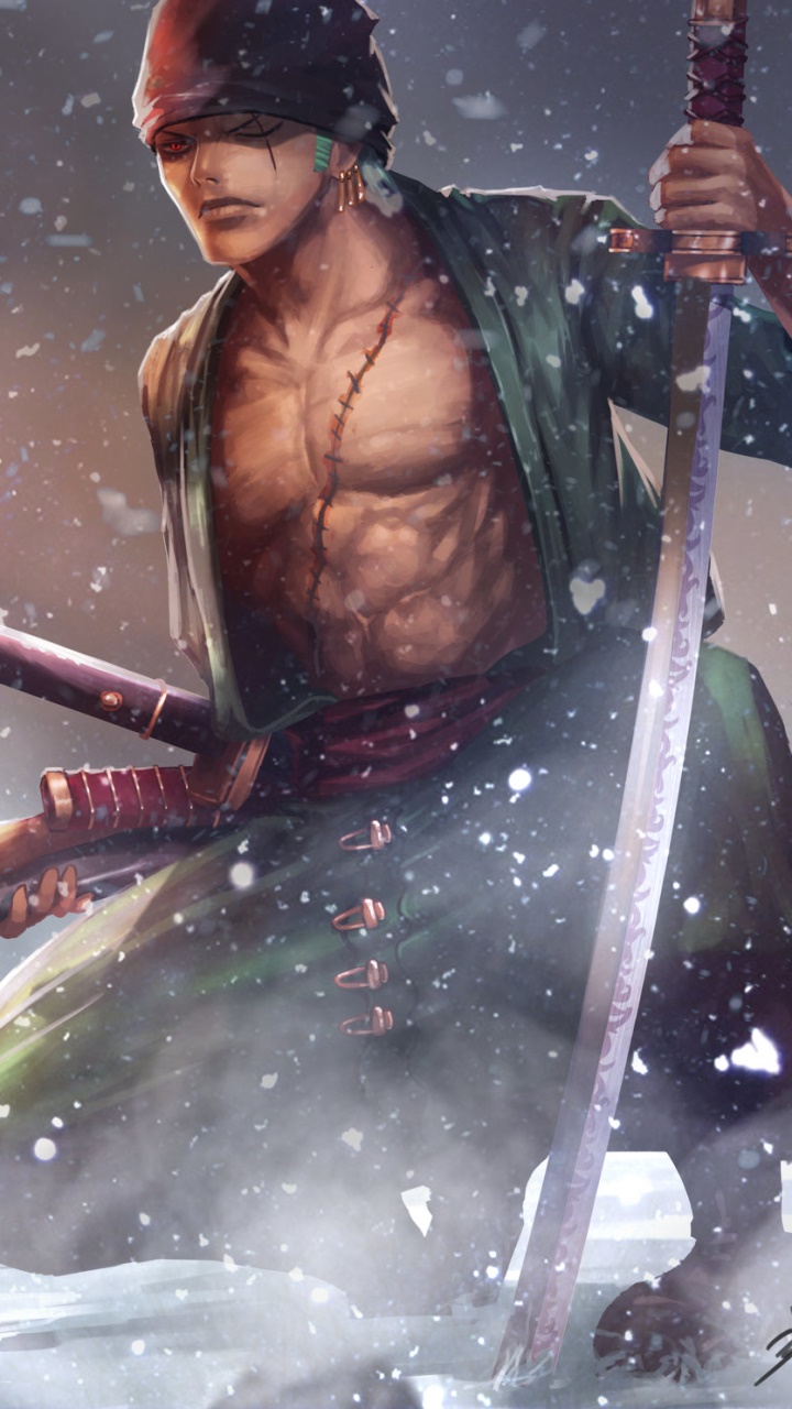 Anime One Piece, Roronoa Zoro, 720x1280, Phone HD Wallpaper