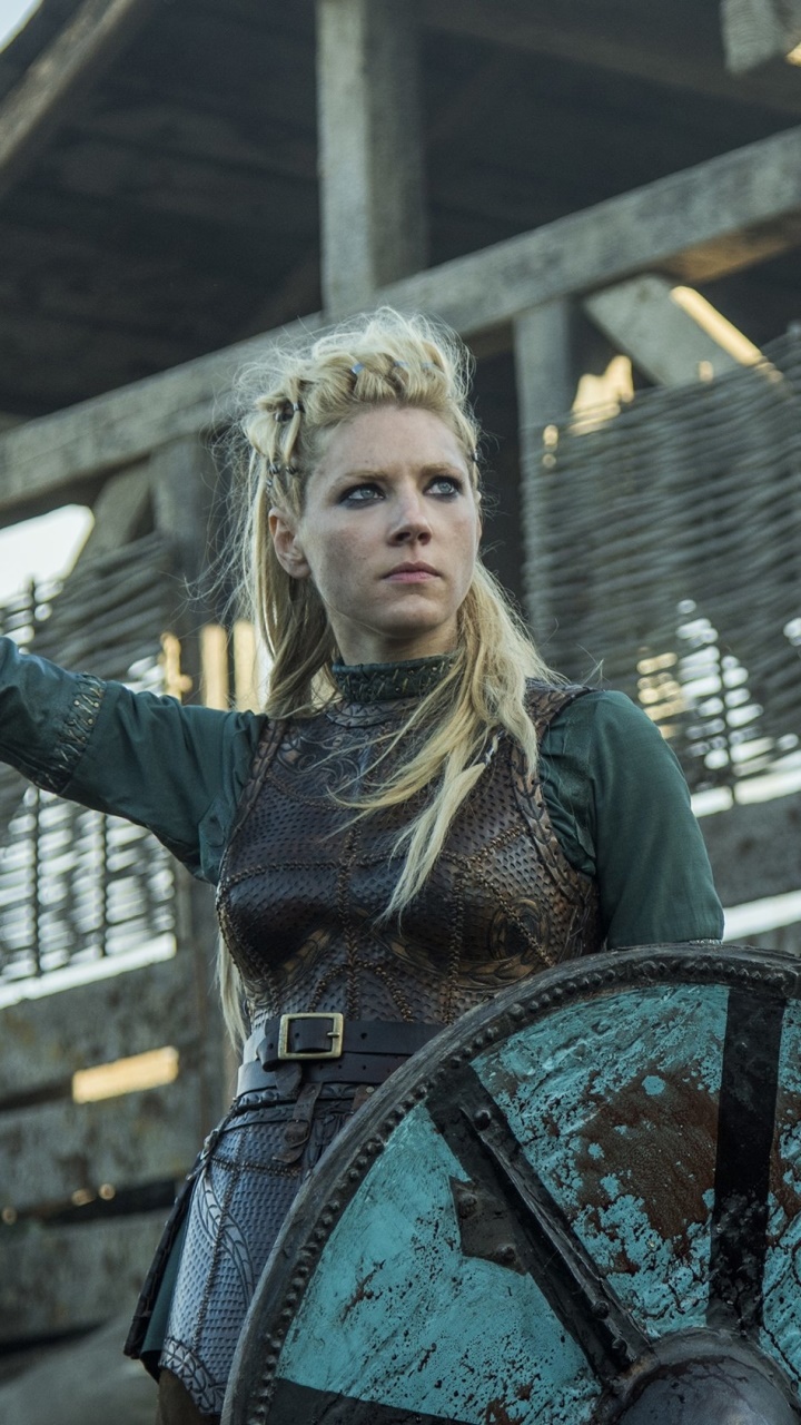 TV Show Vikings, Katheryn Winnick, Shield, Vikings (TV Show), Lagertha (Vikings), 720x1280, Phone HD Wallpaper