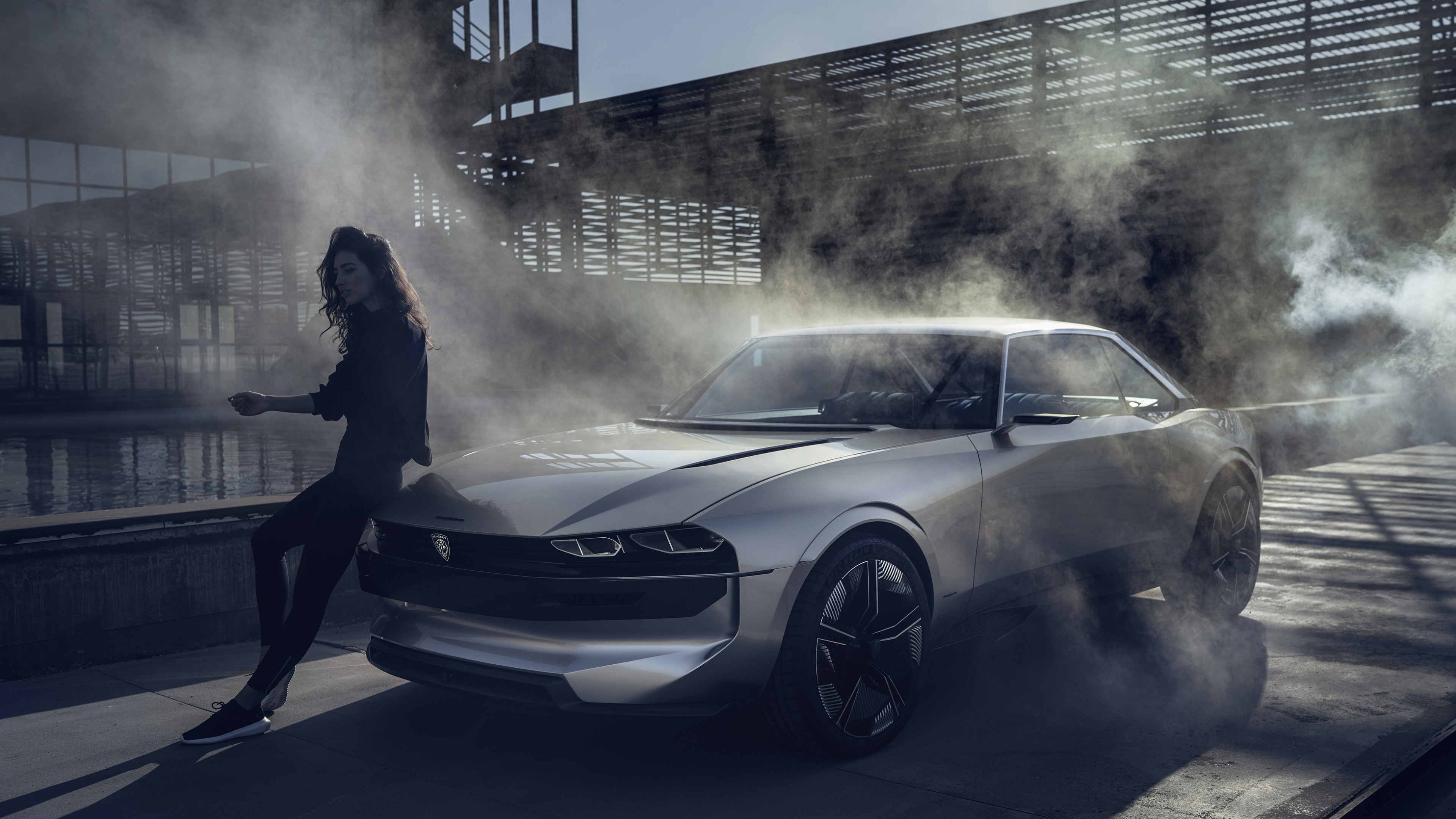 Peugeot e-Legend, electric cars, 4K, HD Wallpaper