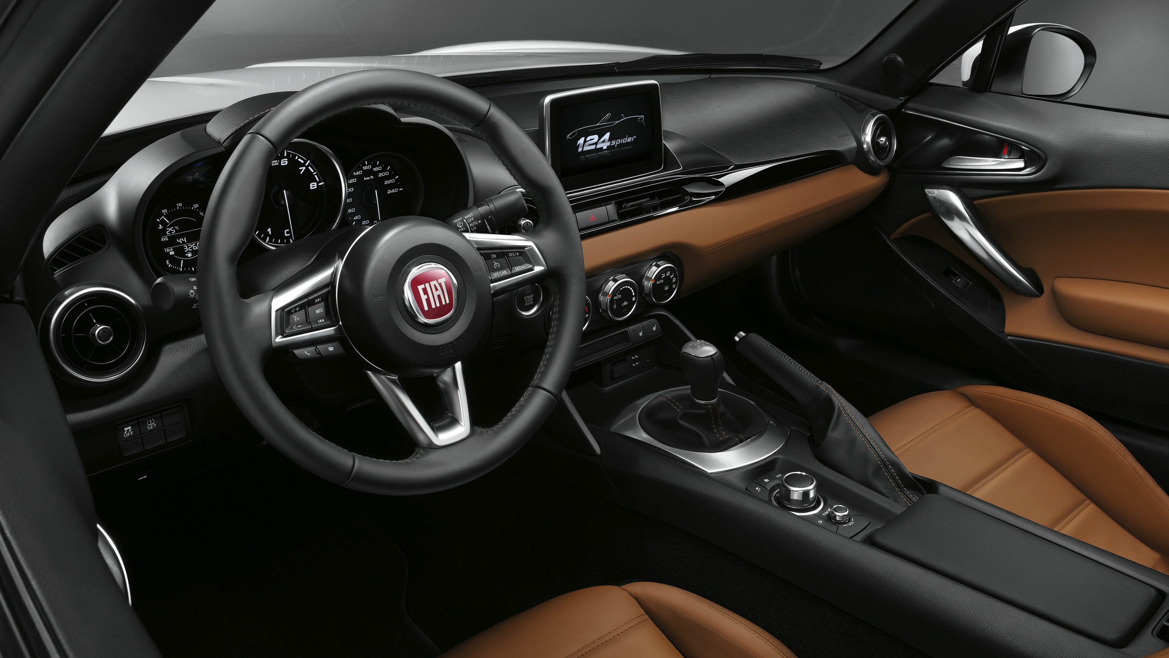 Fiat 124 GT Abarth, 2018 Cars, 4K, HD Wallpaper