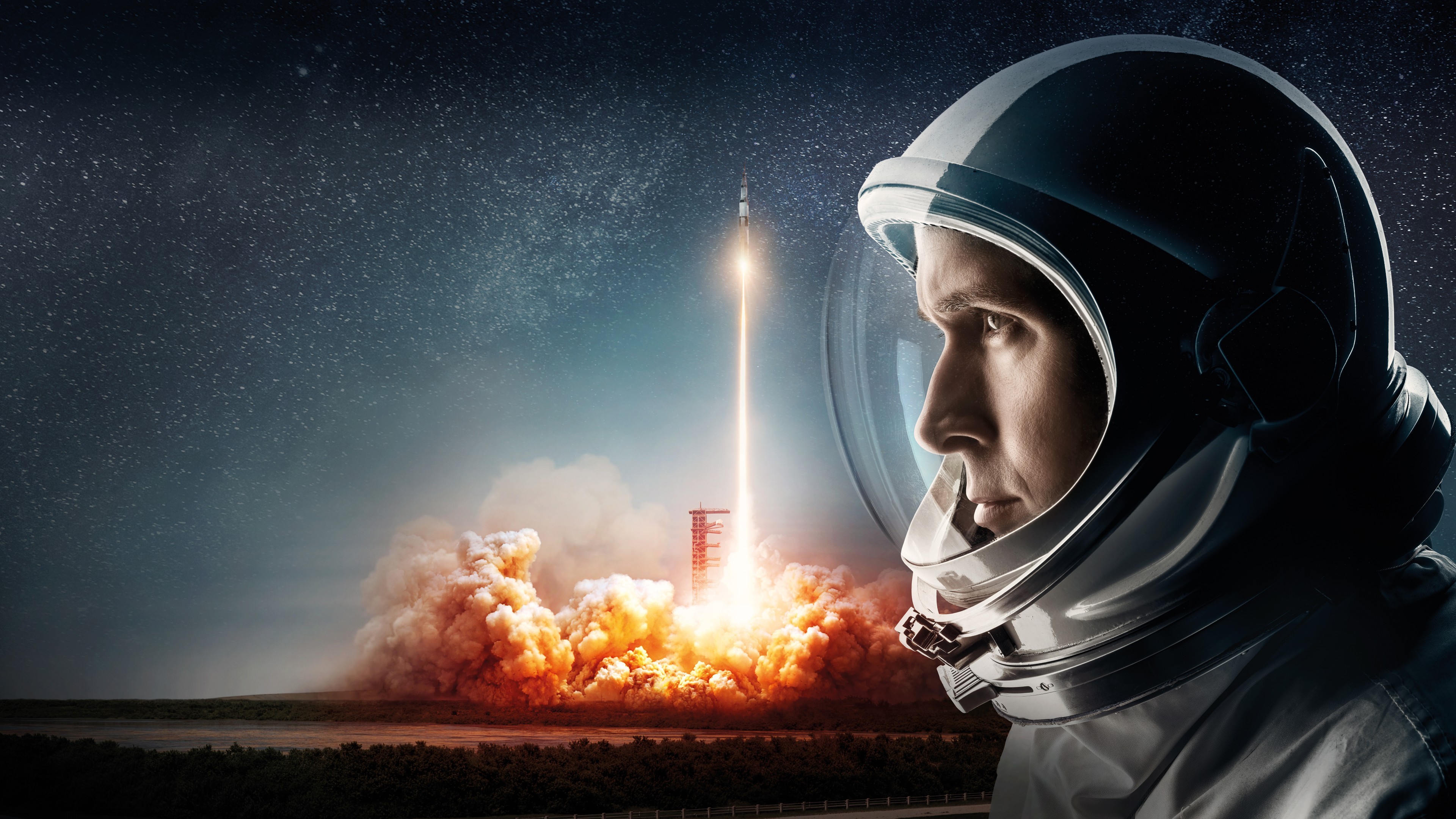 First Man, Ryan Gosling, 4K, HD Wallpaper