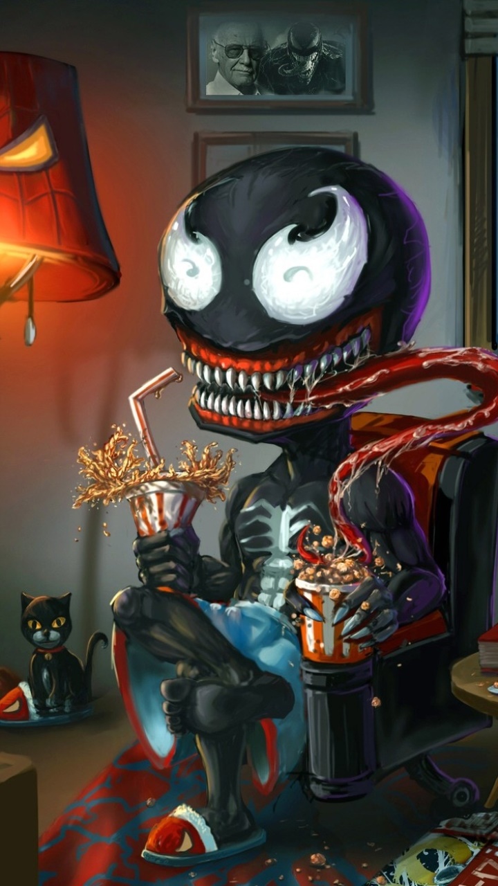 Comics Venom, 720x1280, Phone HD Wallpaper