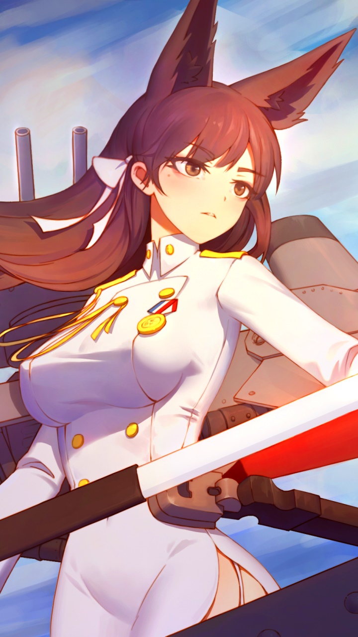 Anime Azur Lane, Atago (Azur Lane), 720x1280, Phone HD Wallpaper