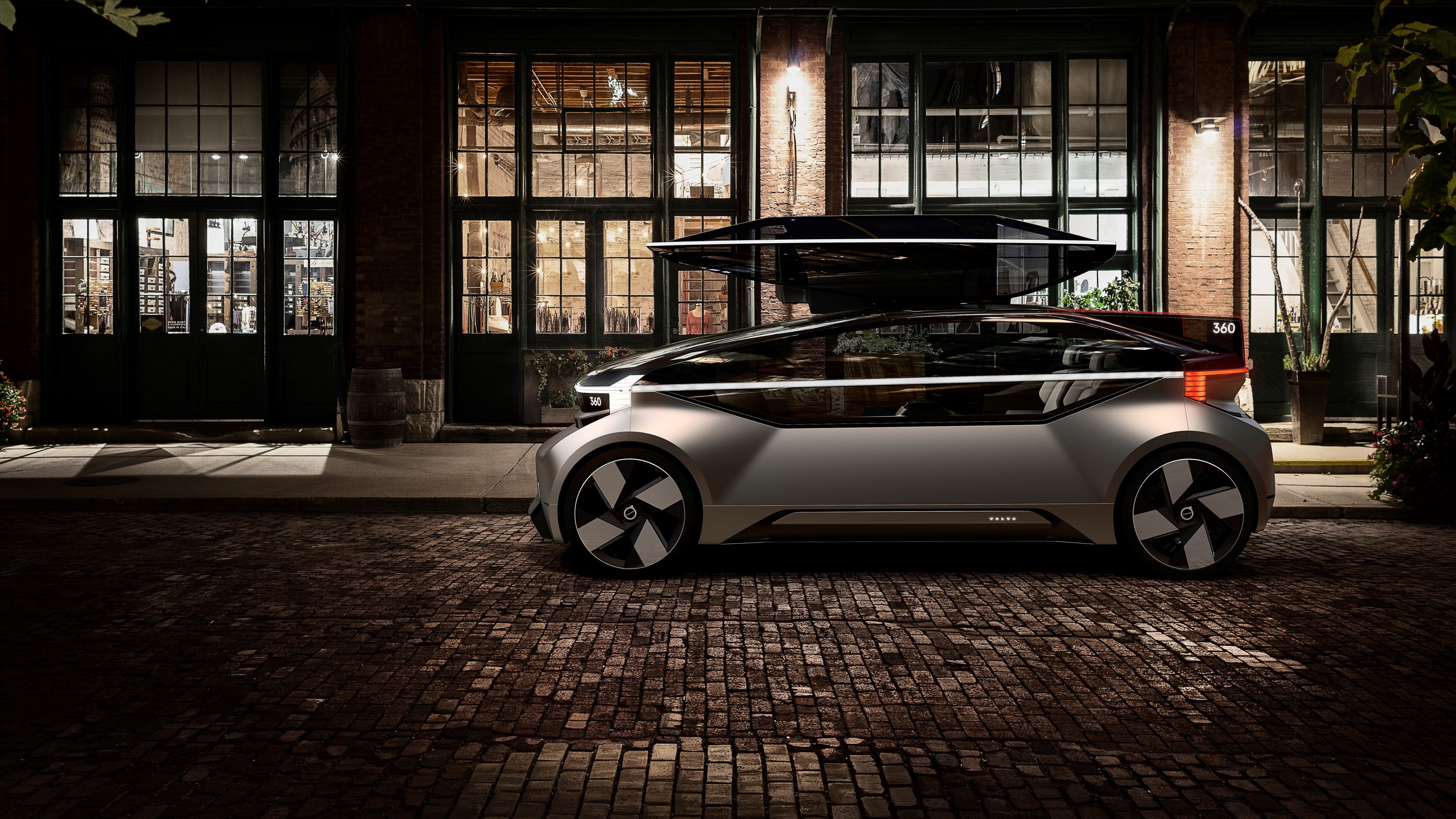 Volvo 360с, electric cars, 4K, HD Wallpaper