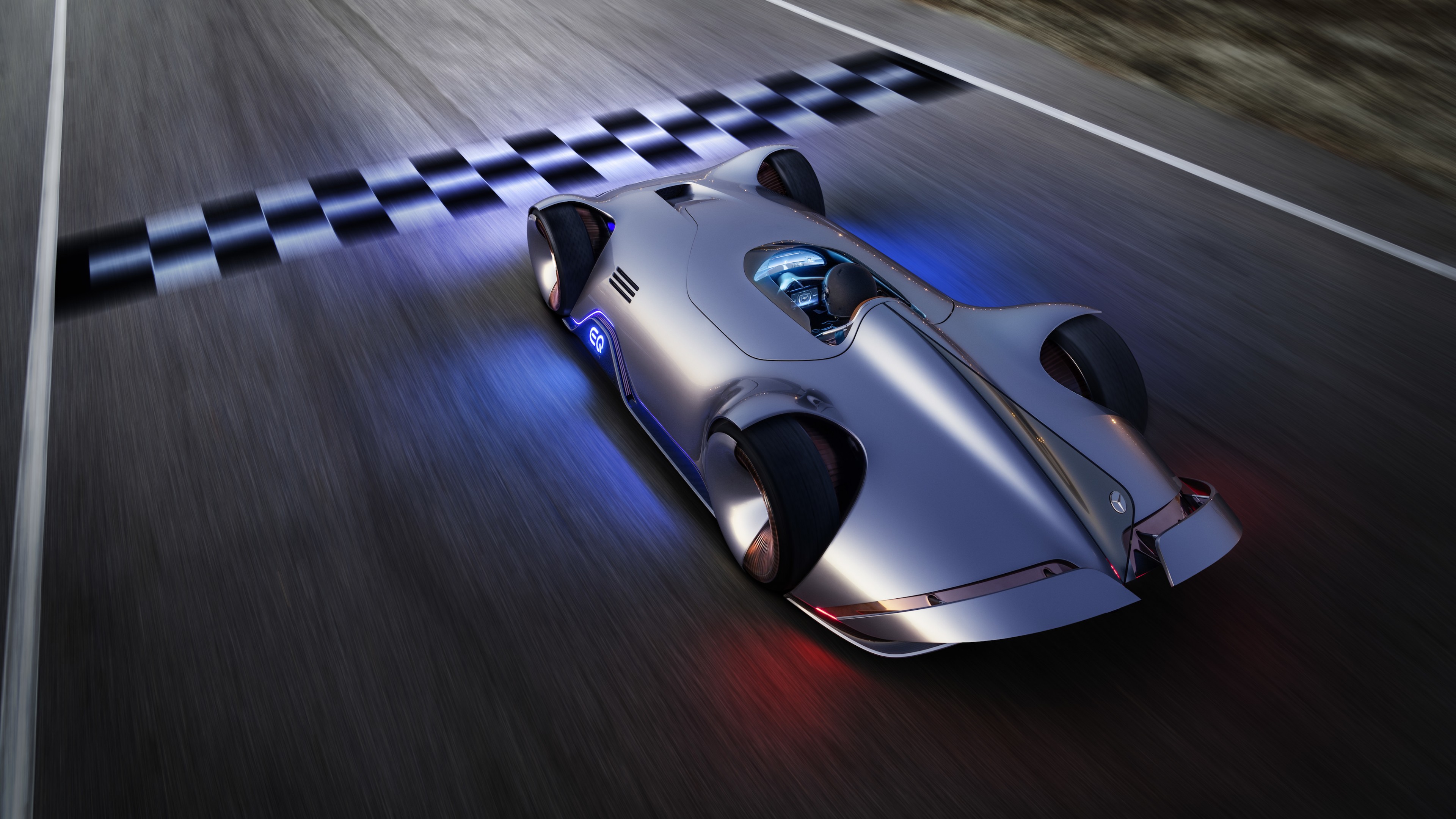 Mercedes-Benz Vision EQ Silver Arrow, electric cars, 2018 Cars, supercar, 4K, HD Wallpaper