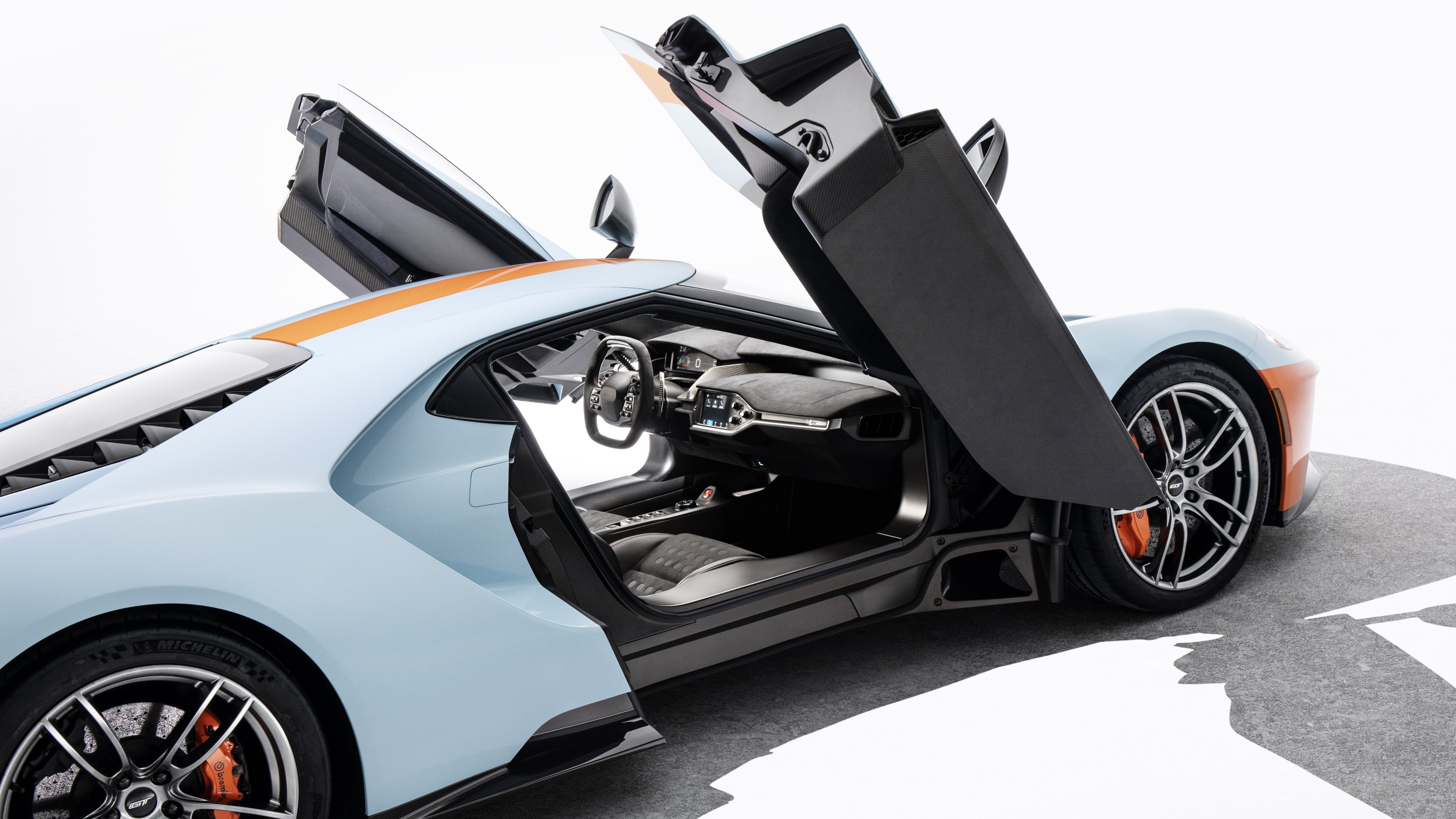 Ford GT Heritage Edition, 2019 Cars, supercar, 4K, HD Wallpaper