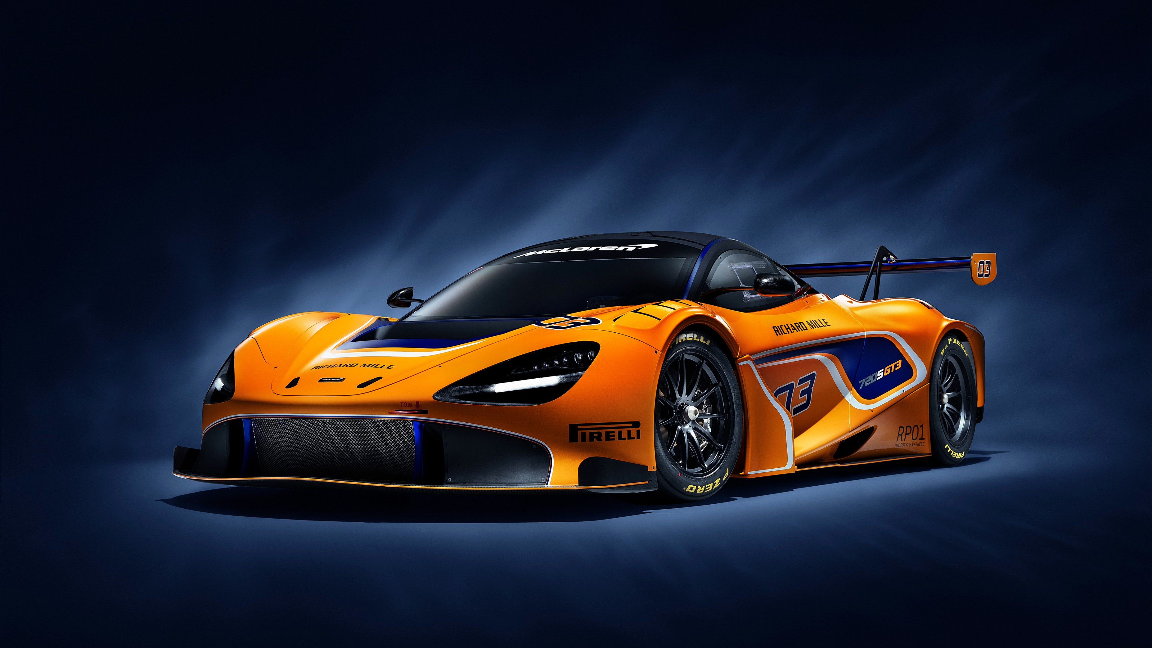 McLaren 720S GT3, supercar, 2019 Cars, 4K, HD Wallpaper