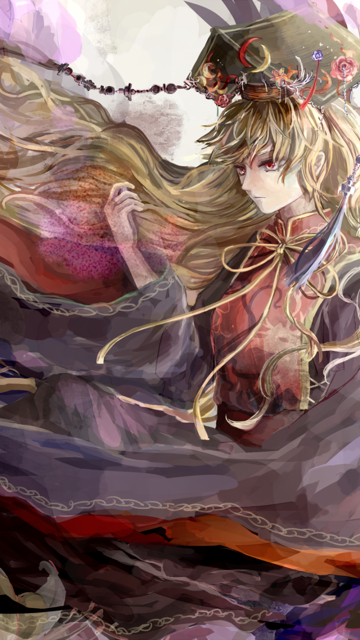 Anime Touhou, Junko (Touhou), 720x1280, Phone HD Wallpaper