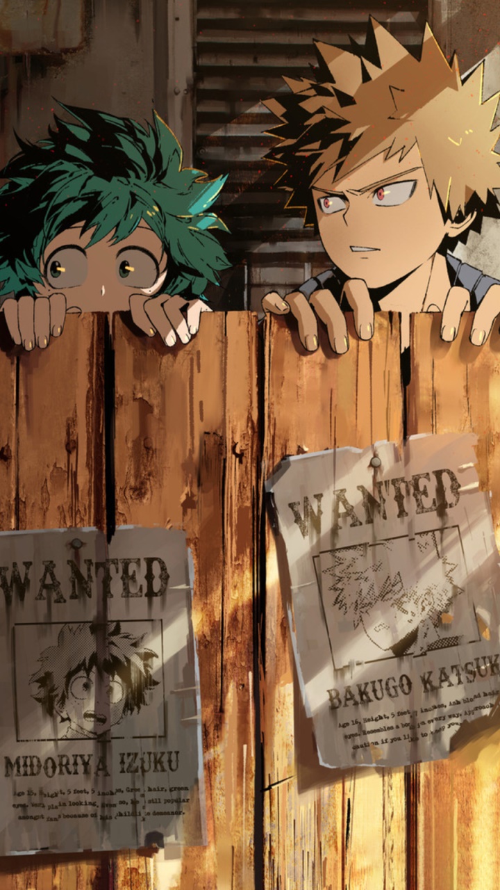 Anime My Hero Academia, Izuku Midoriya, Katsuki Bakugou, 720x1280, Phone HD Wallpaper