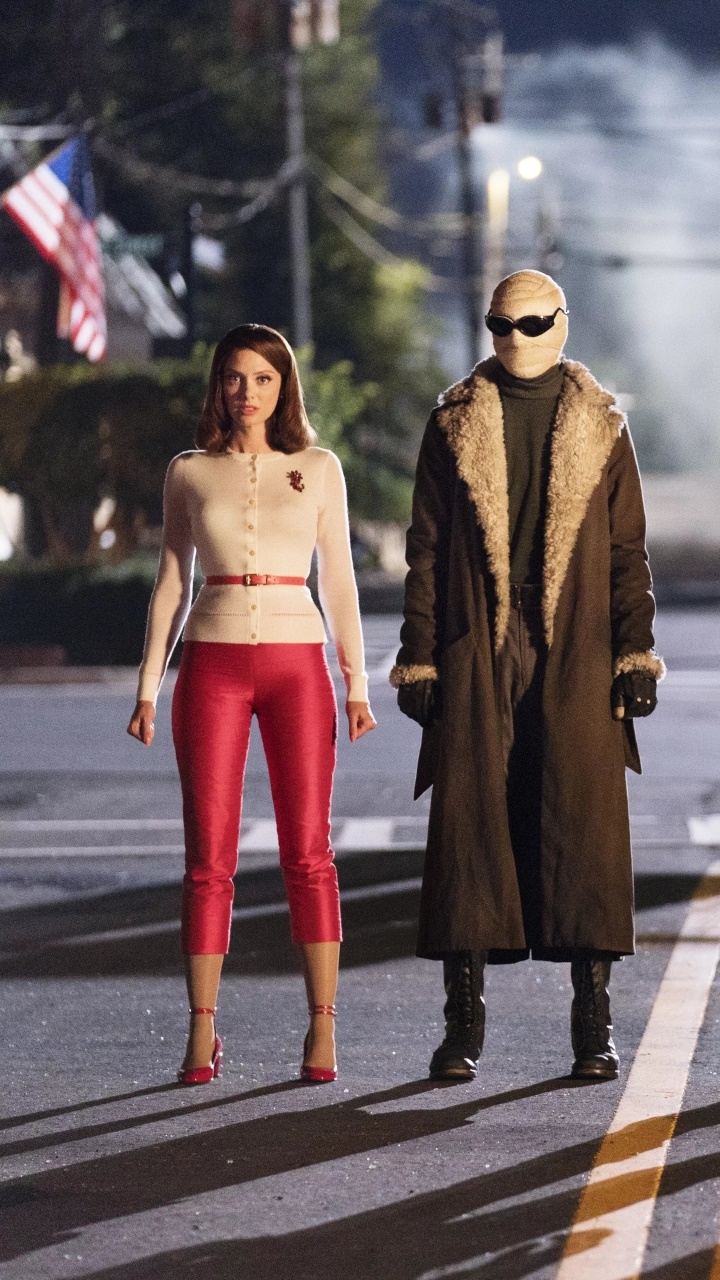 TV Show Doom Patrol, April Bowlby, Elasti-Girl, Negative Man, 720x1280, Phone HD Wallpaper