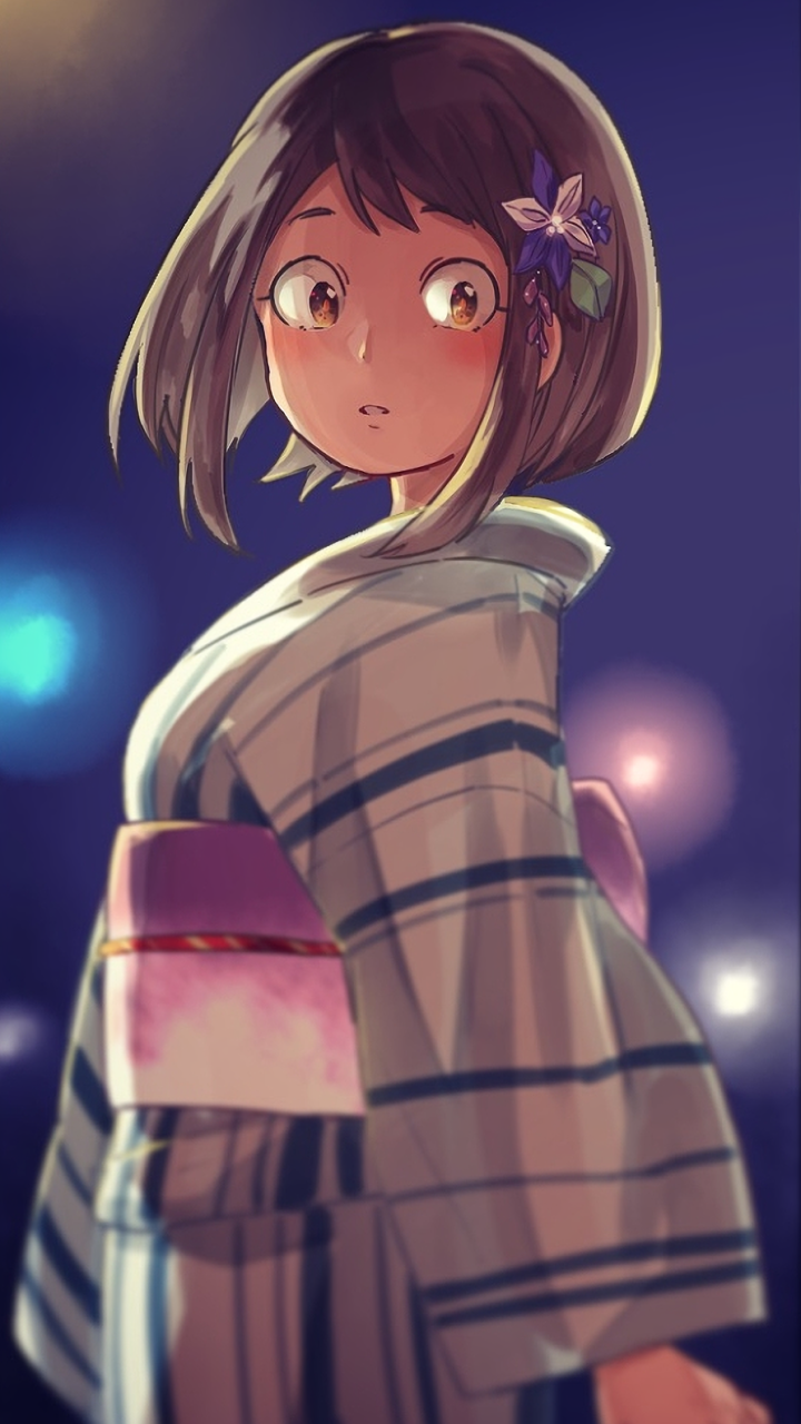 Anime My Hero Academia, Ochaco Uraraka, 720x1280, Phone HD Wallpaper