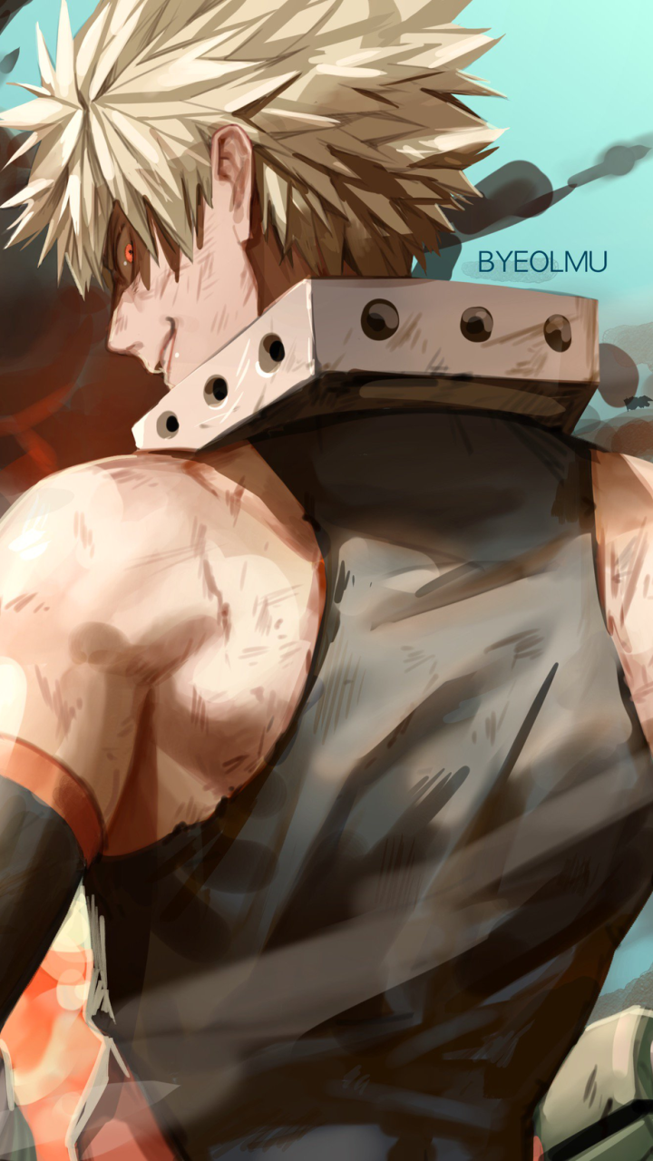 Anime My Hero Academia, Katsuki Bakugou, 720x1280, Phone HD Wallpaper