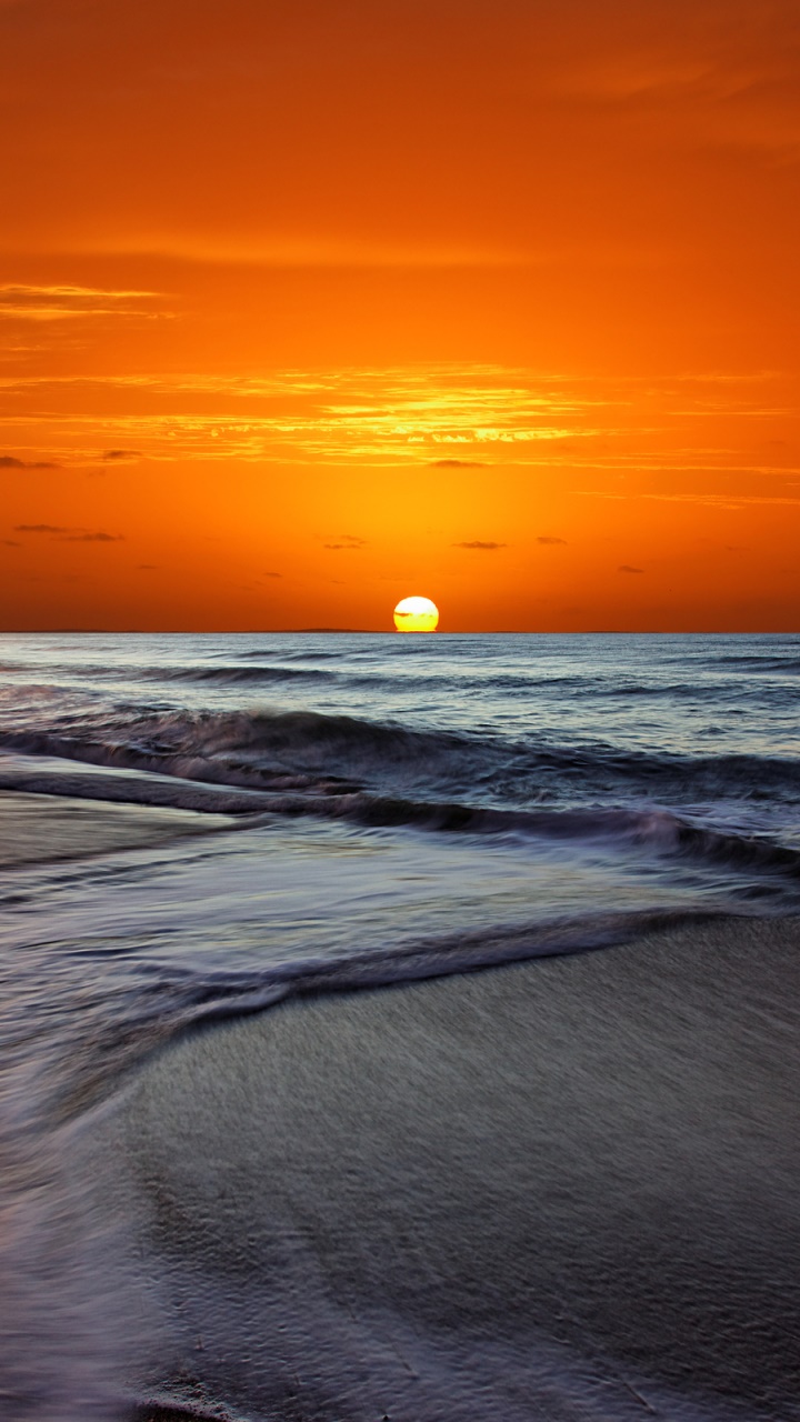 Earth Sunset, 720x1280, Phone HD Wallpaper