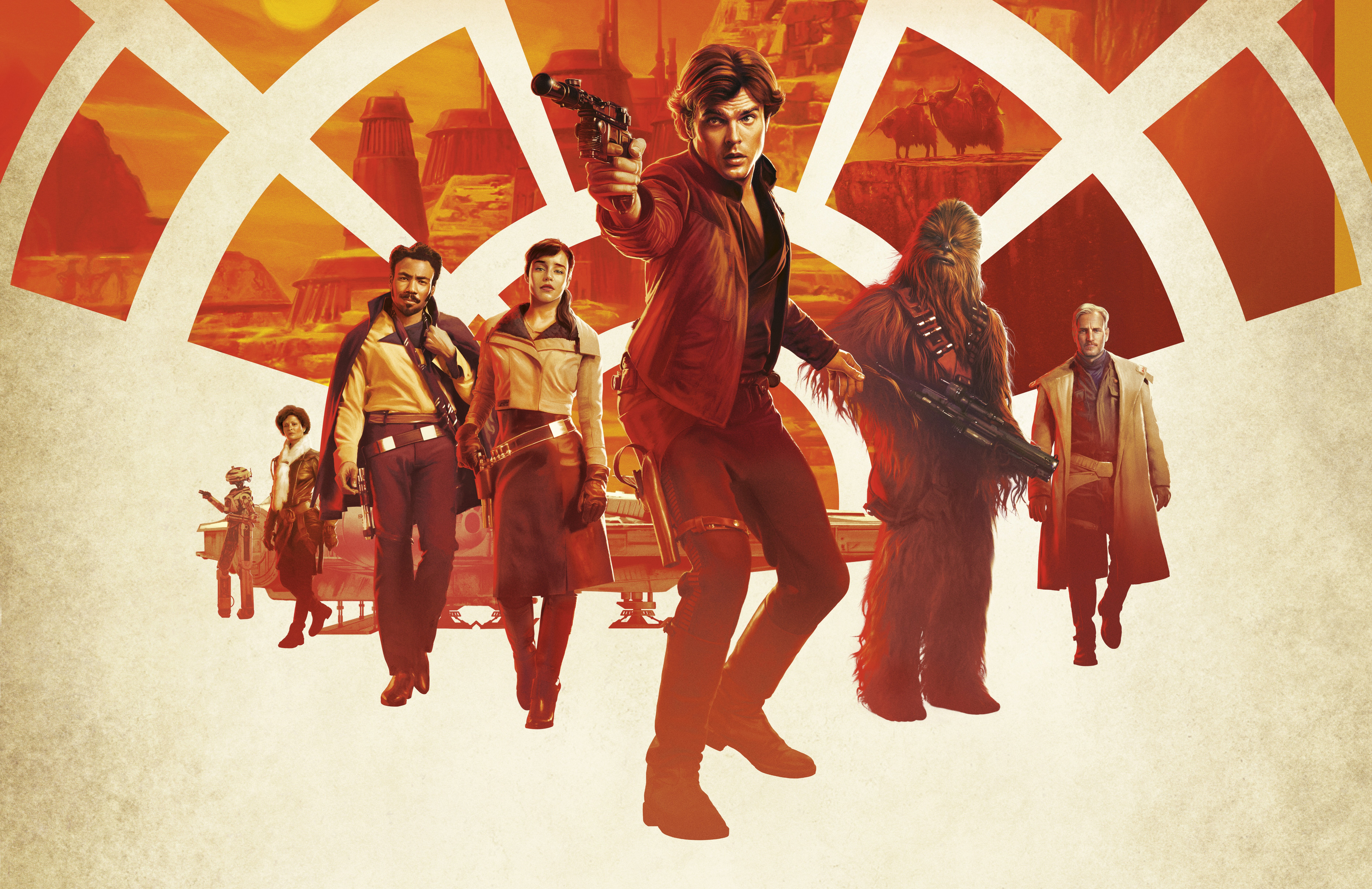 solo a star wars story, 2018 movies, movies, hd, 8k, emilia clarke, alden ehrenreich, donald glover, 4k, 5k, HD Wallpaper