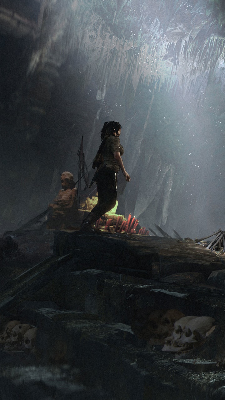Video Game Shadow of the Tomb Raider, Lara Croft, 720x1280, Phone HD Wallpaper
