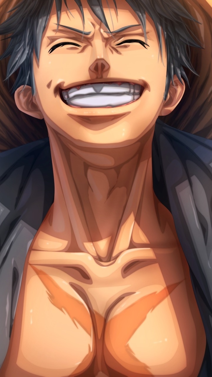 Anime One Piece, Monkey D. Luffy, 720x1280, Phone HD Wallpaper