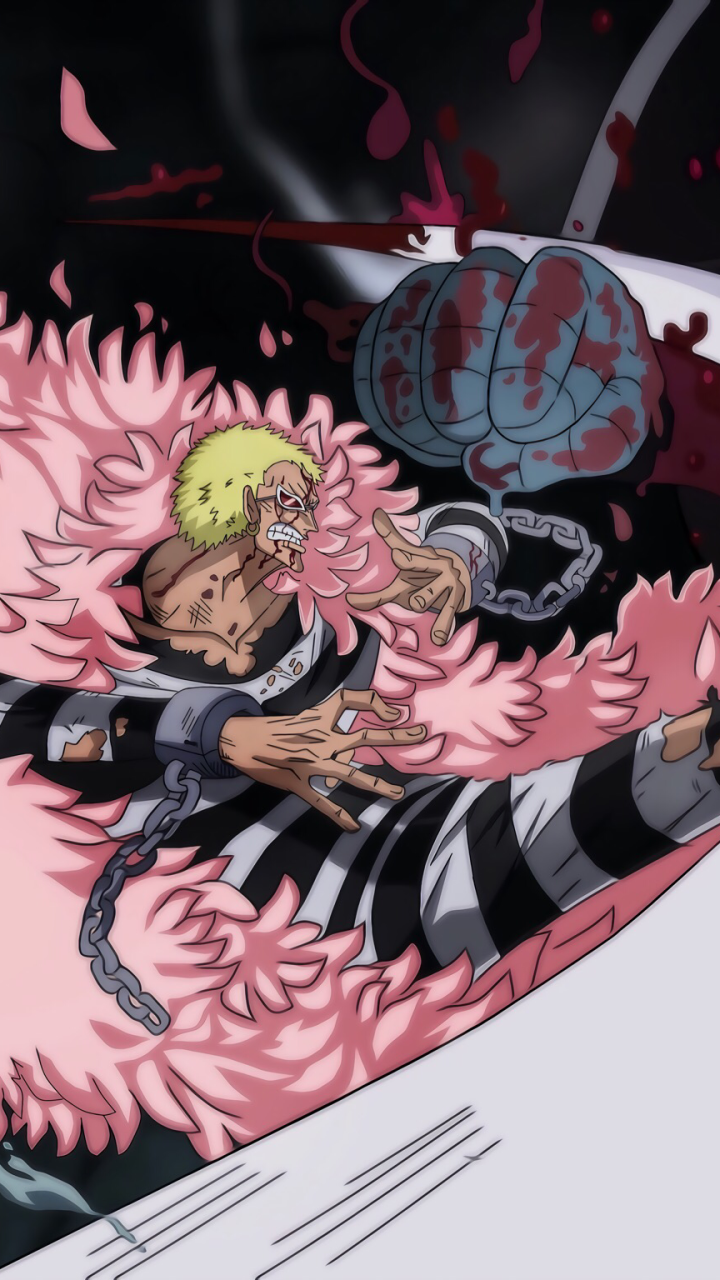 Anime One Piece, Magellan (One Piece), Donquixote Doflamingo, 720x1280, Phone HD Wallpaper